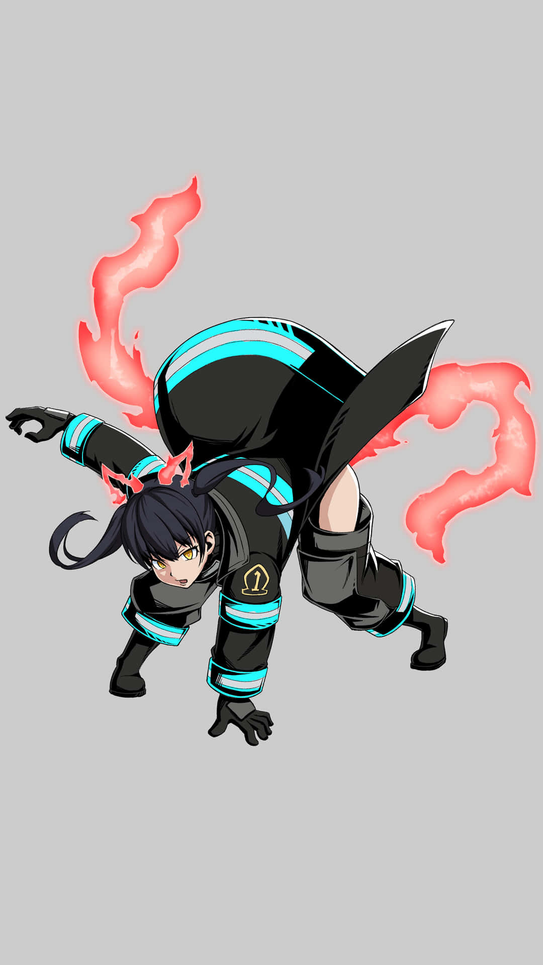 Tamaki Fire Force Pose