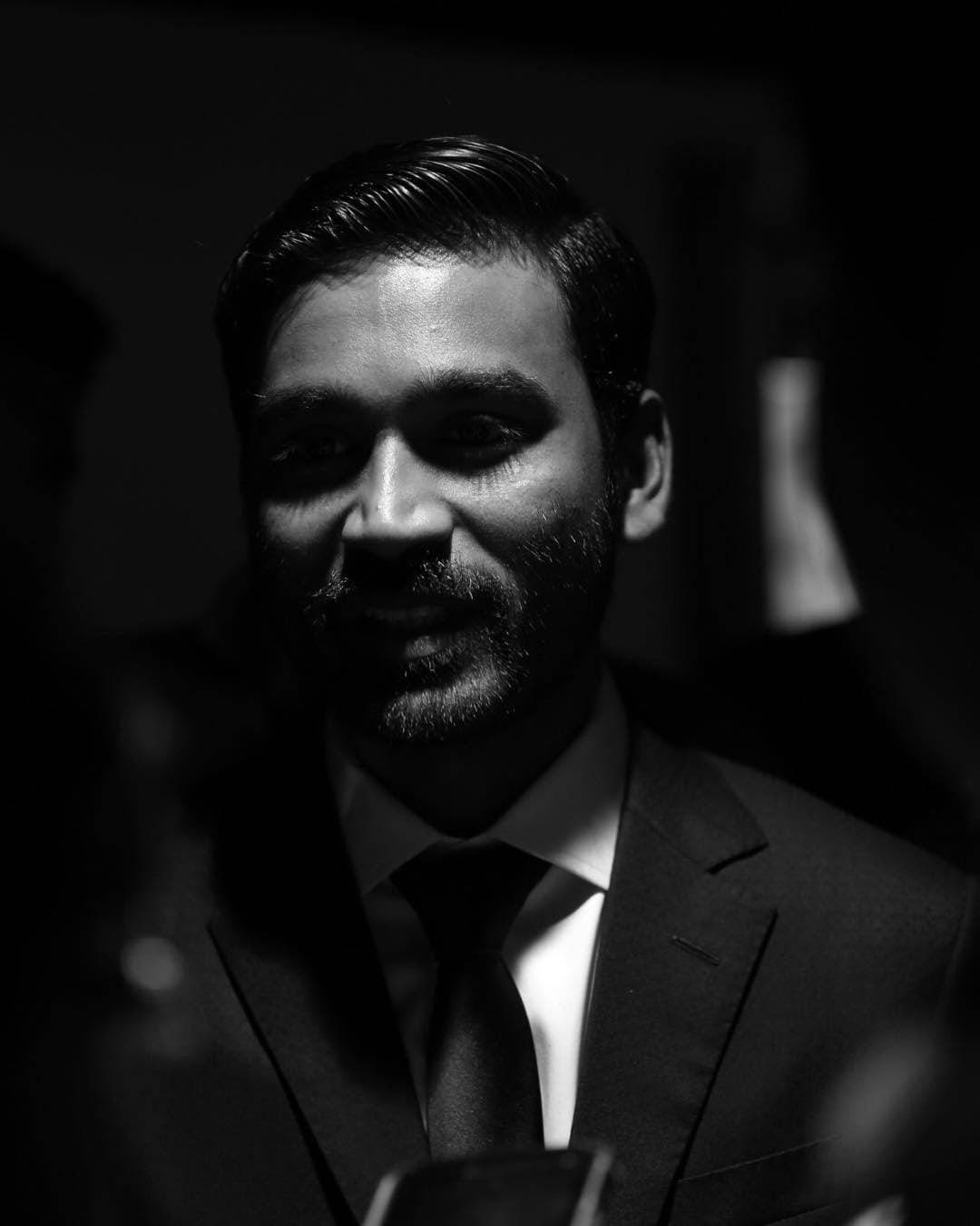 Tamil Actors Hd Monochromatic Portrait Background