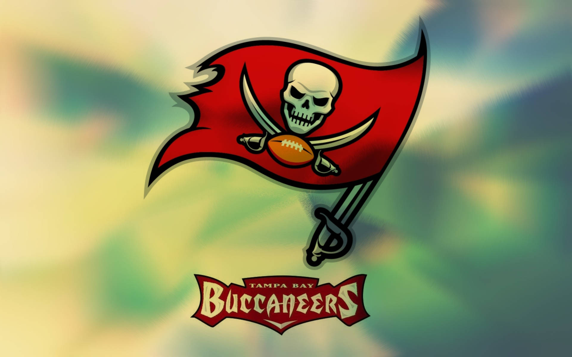 Tampa Bay Buccaneers Cartoon Poster Background