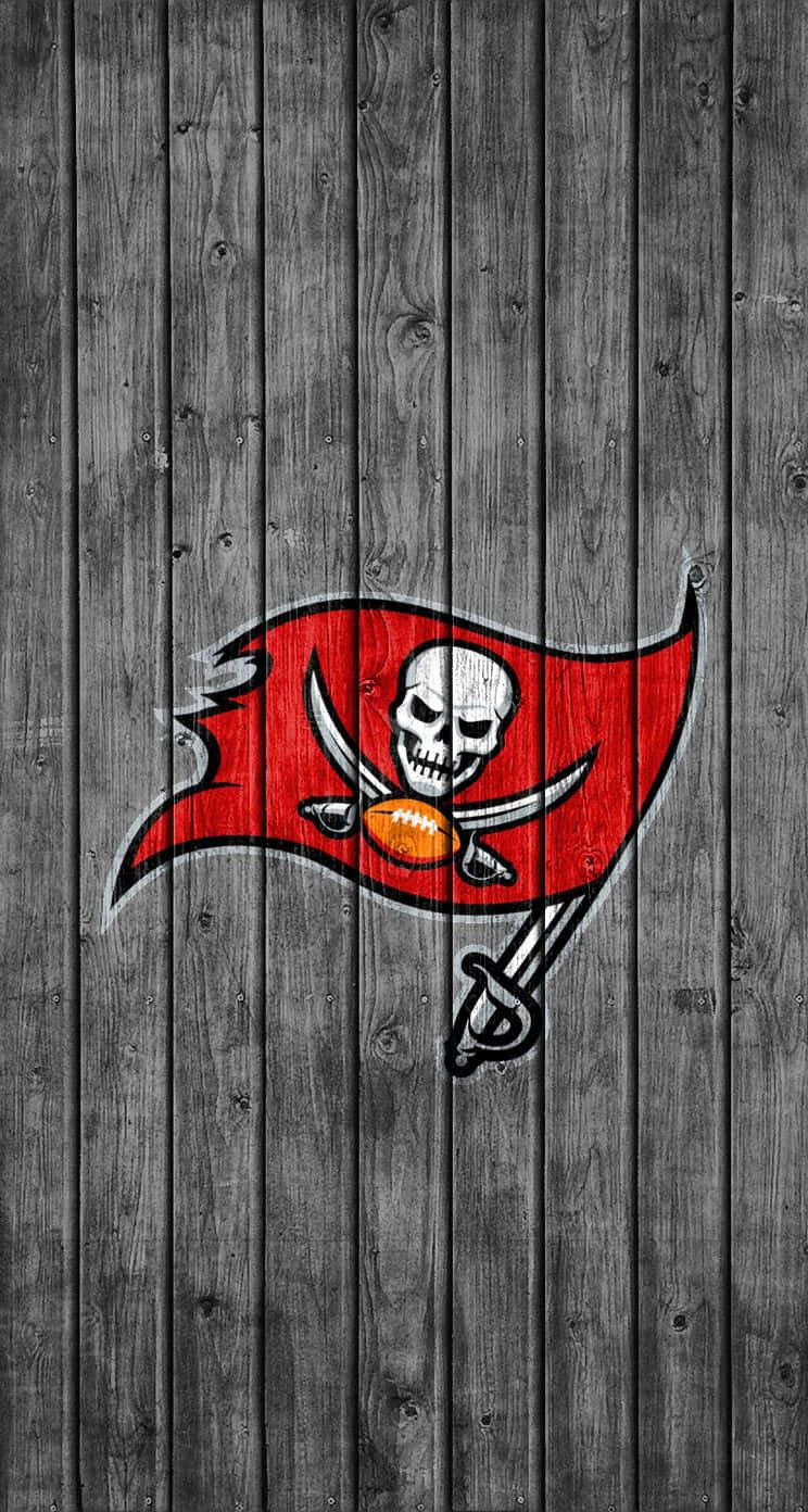 Tampa Bay Buccaneers Iphone Wooden Background