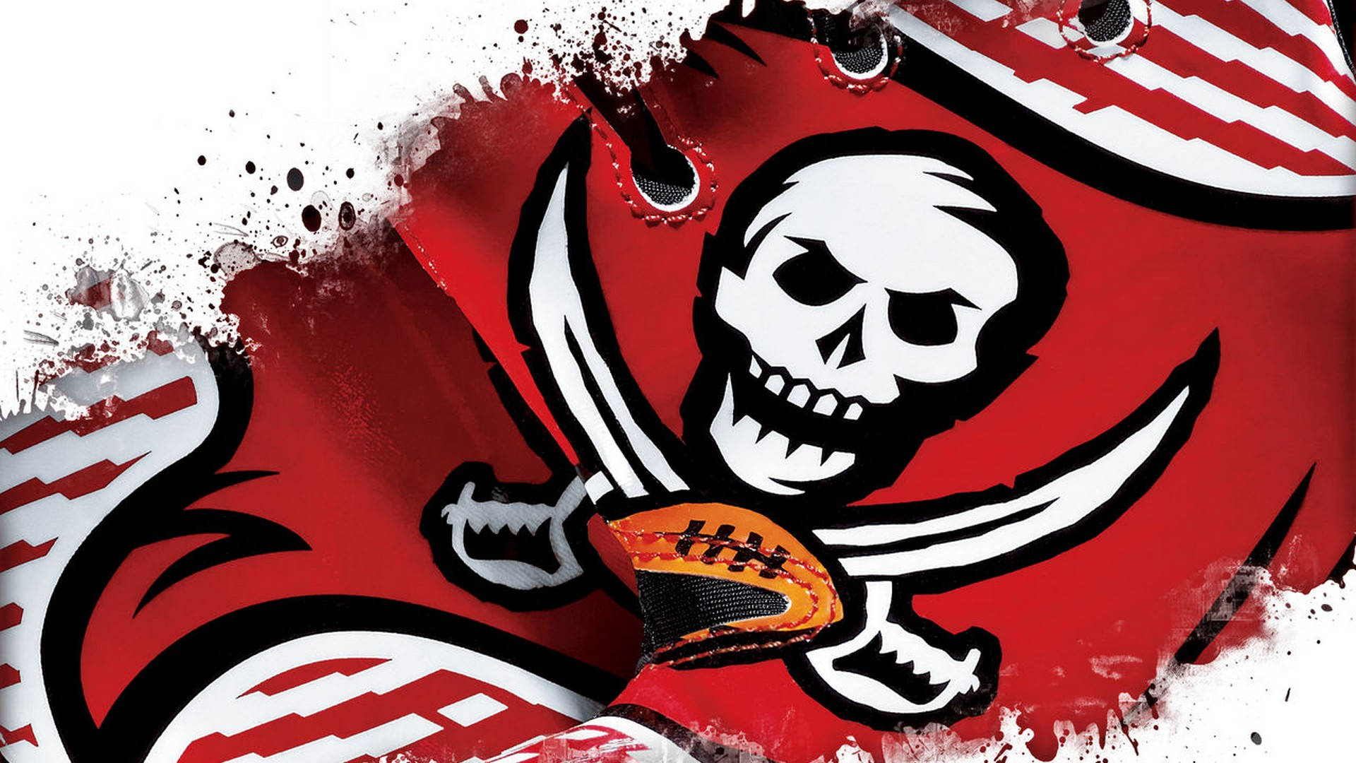 Tampa Bay Buccaneers Pirate Skull Background