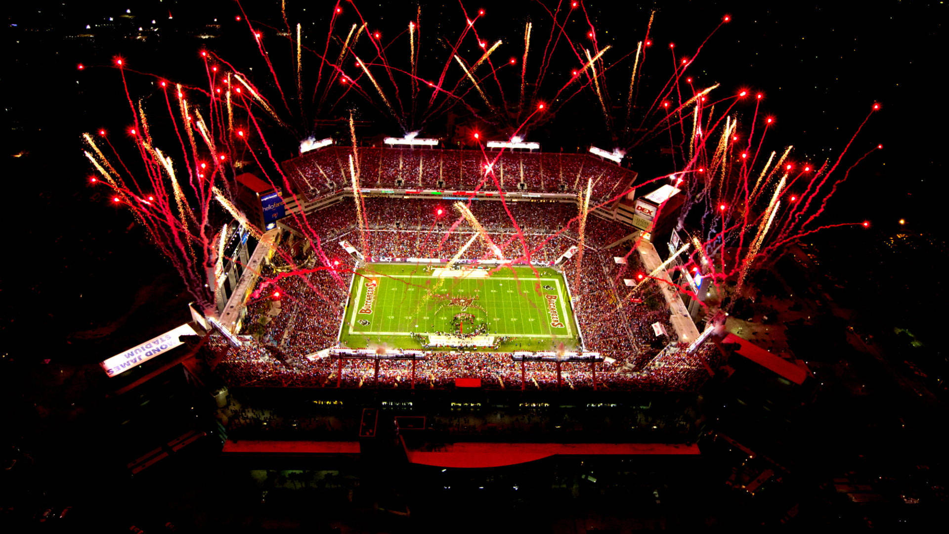 Tampa Bay Buccaneers Stadium Super Bowl Background