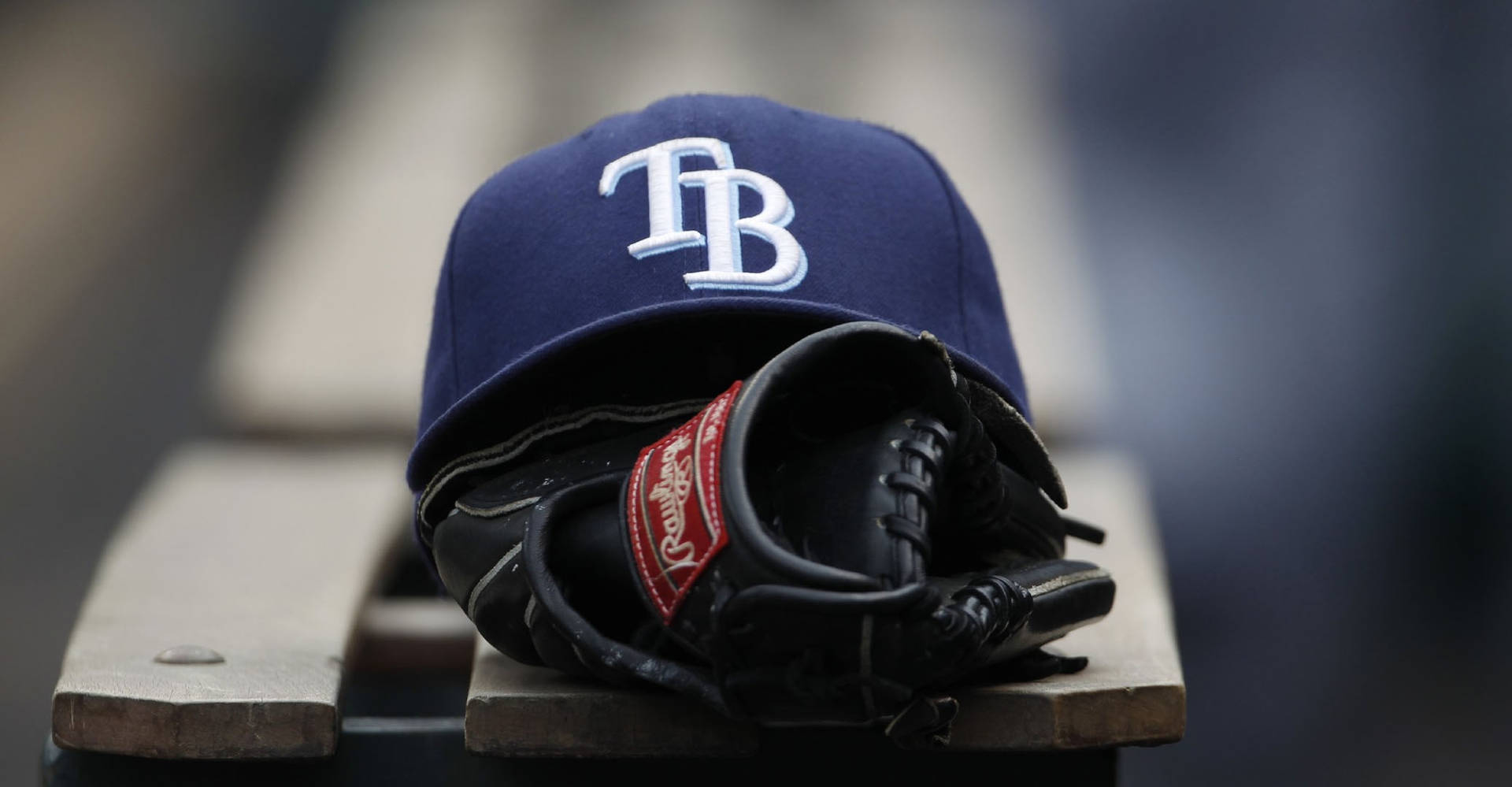 Tampa Bay Rays Baseball Gears Background