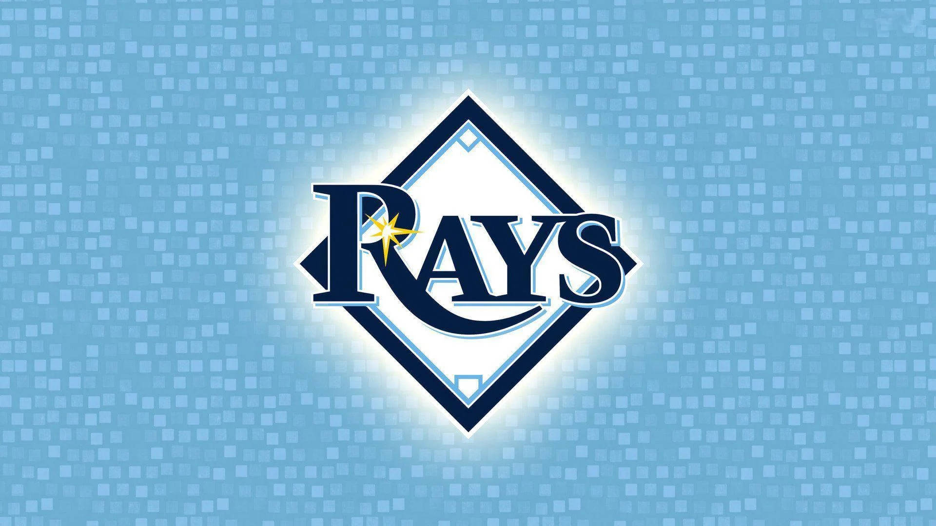 Tampa Bay Rays Baseball Team Logo Background