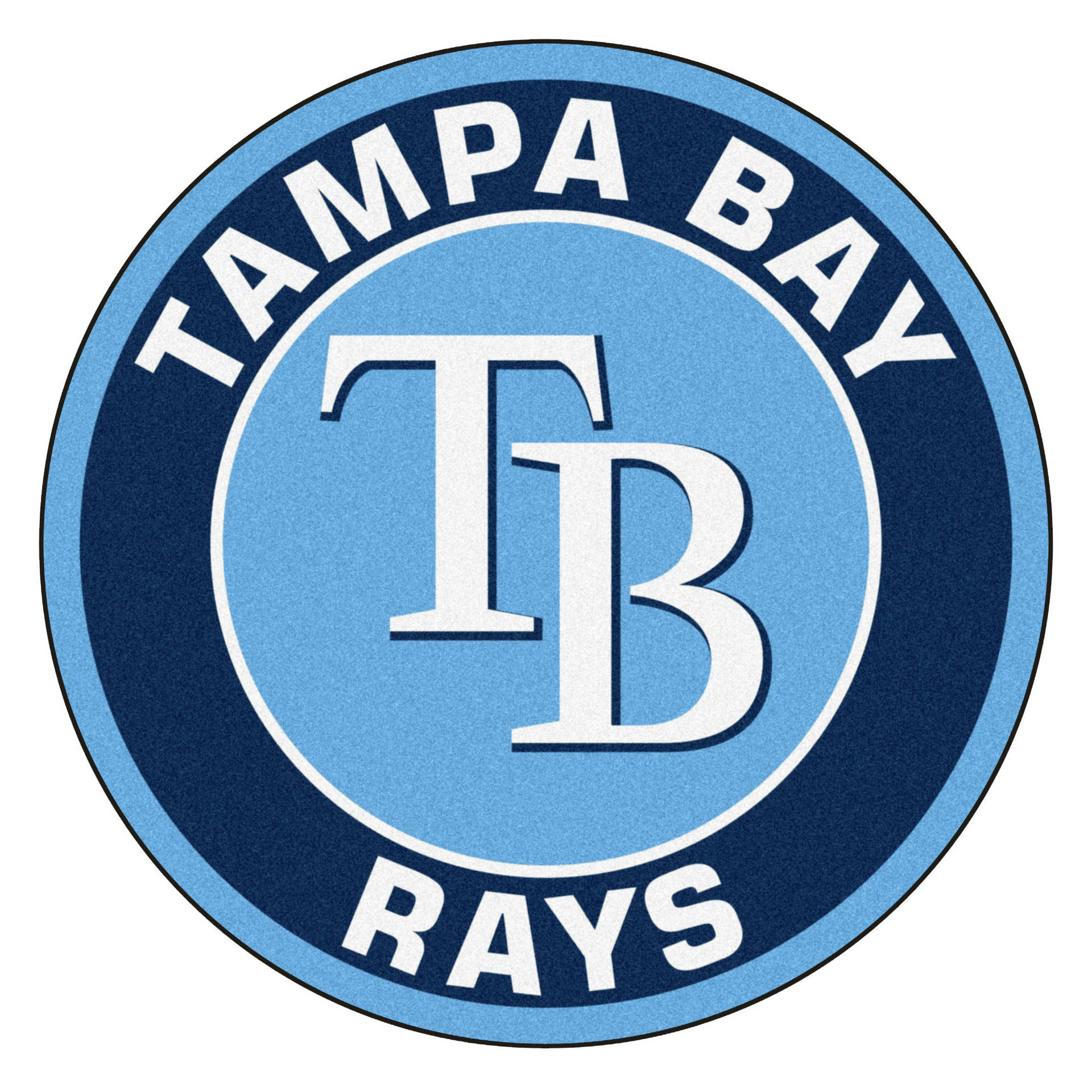 Tampa Bay Rays Circular Icon Background