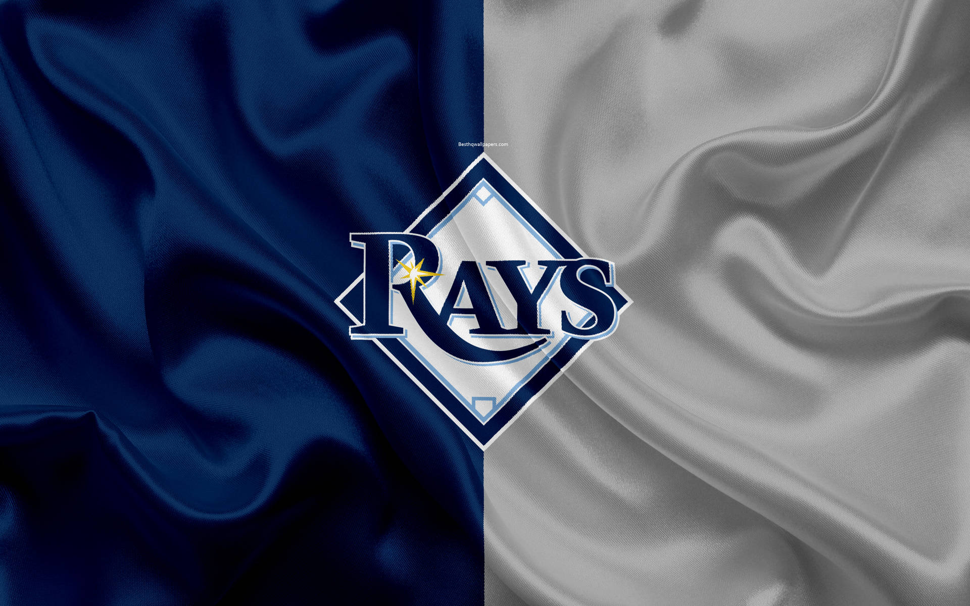 Tampa Bay Rays Logo Blue And White