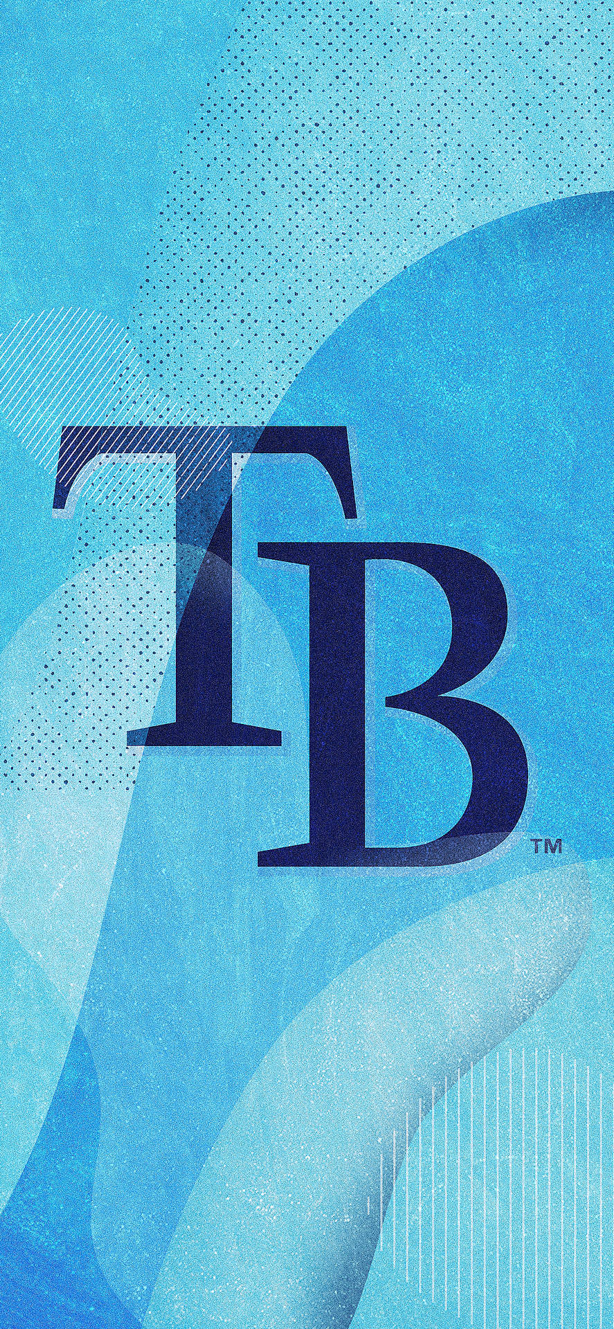 Tampa Bay Rays 'tb' Graphic Background
