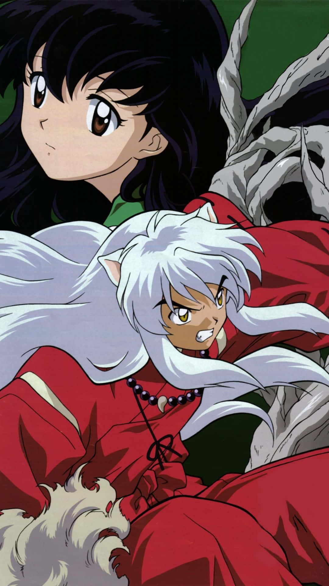 Tandem Of Kagome And Inuyasha Iphone