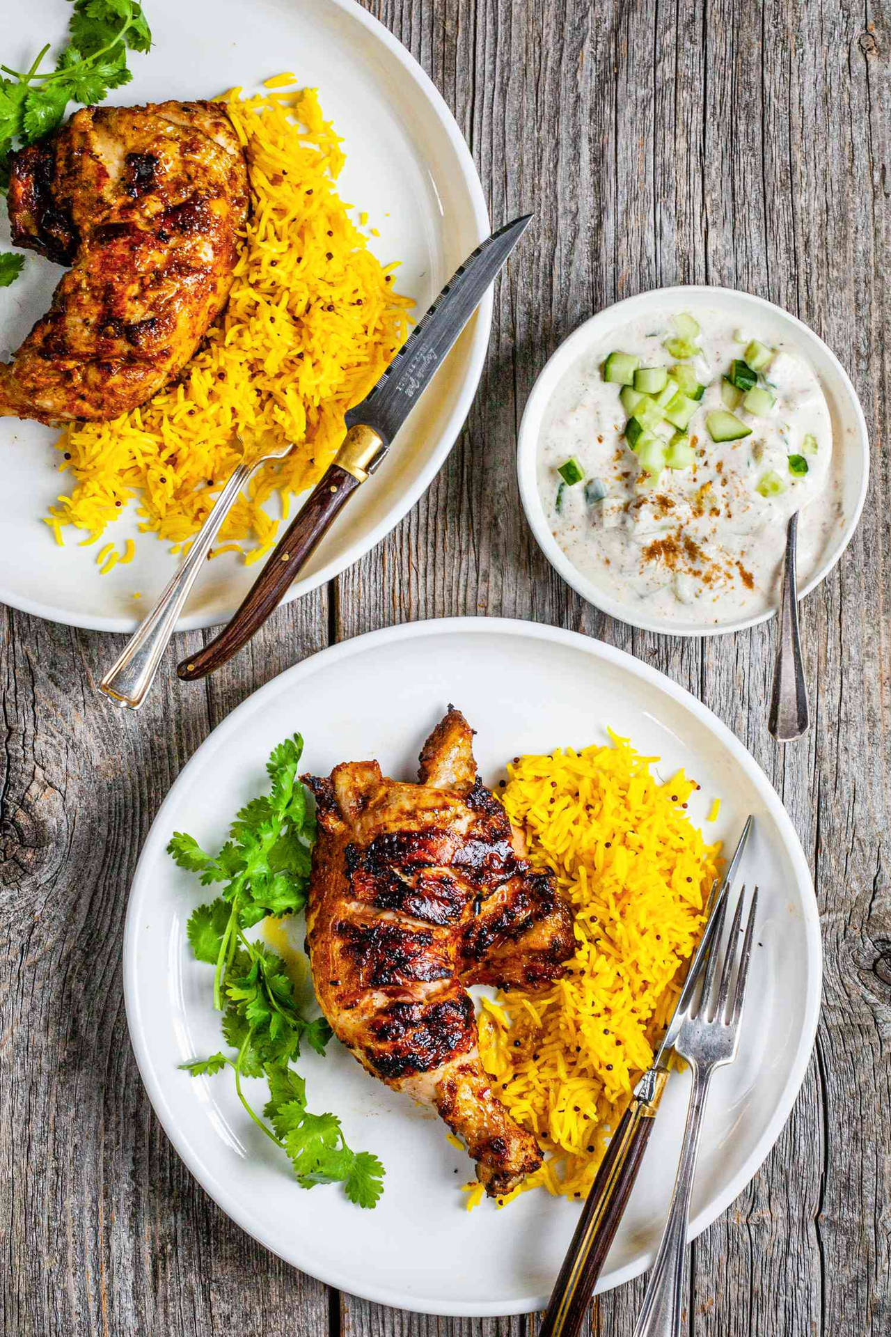 Tandoori Chicken Plates