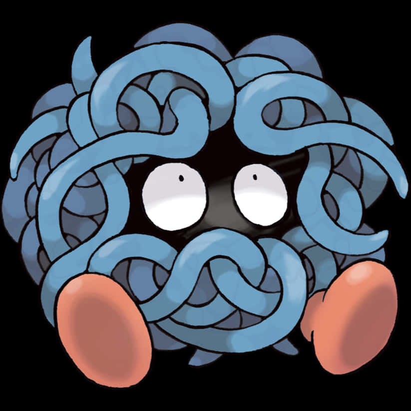 Tangela Cartoon Drawing Background