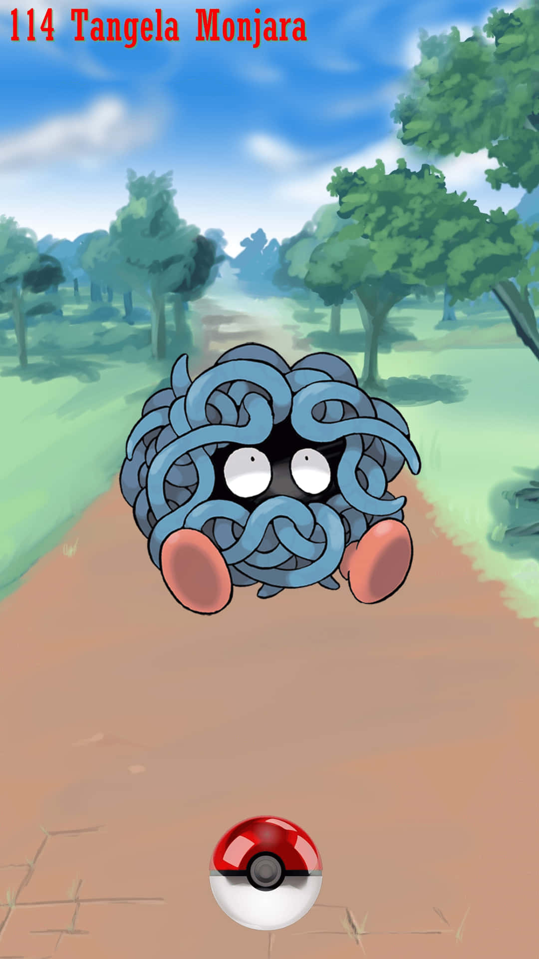 Tangela Monjara Pokemon Go
