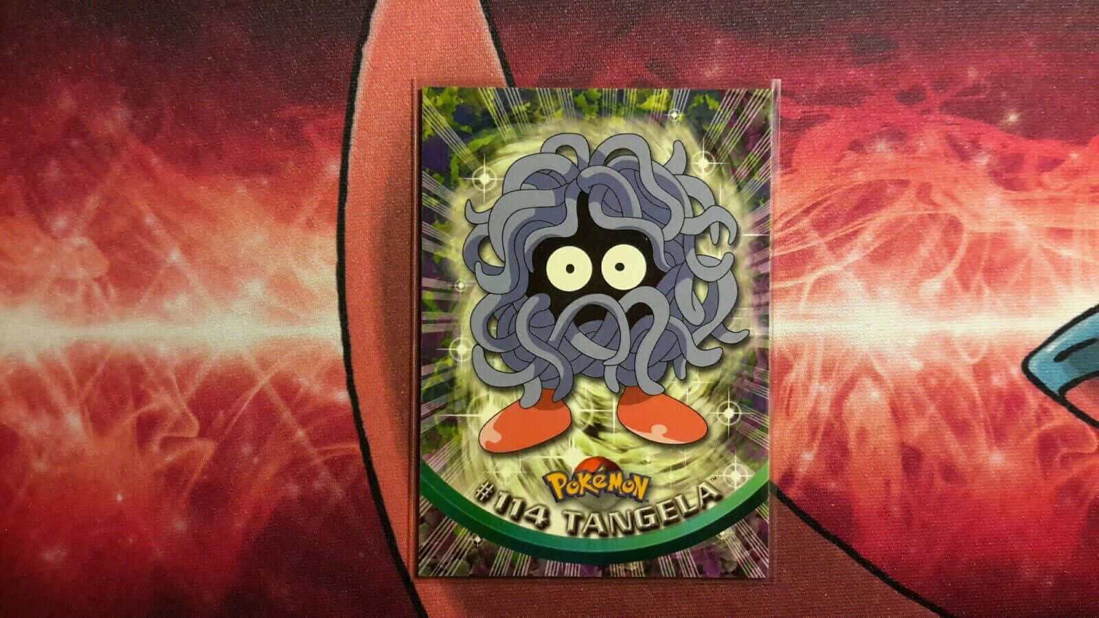 Tangela Pokemon Card - Feel The Power!