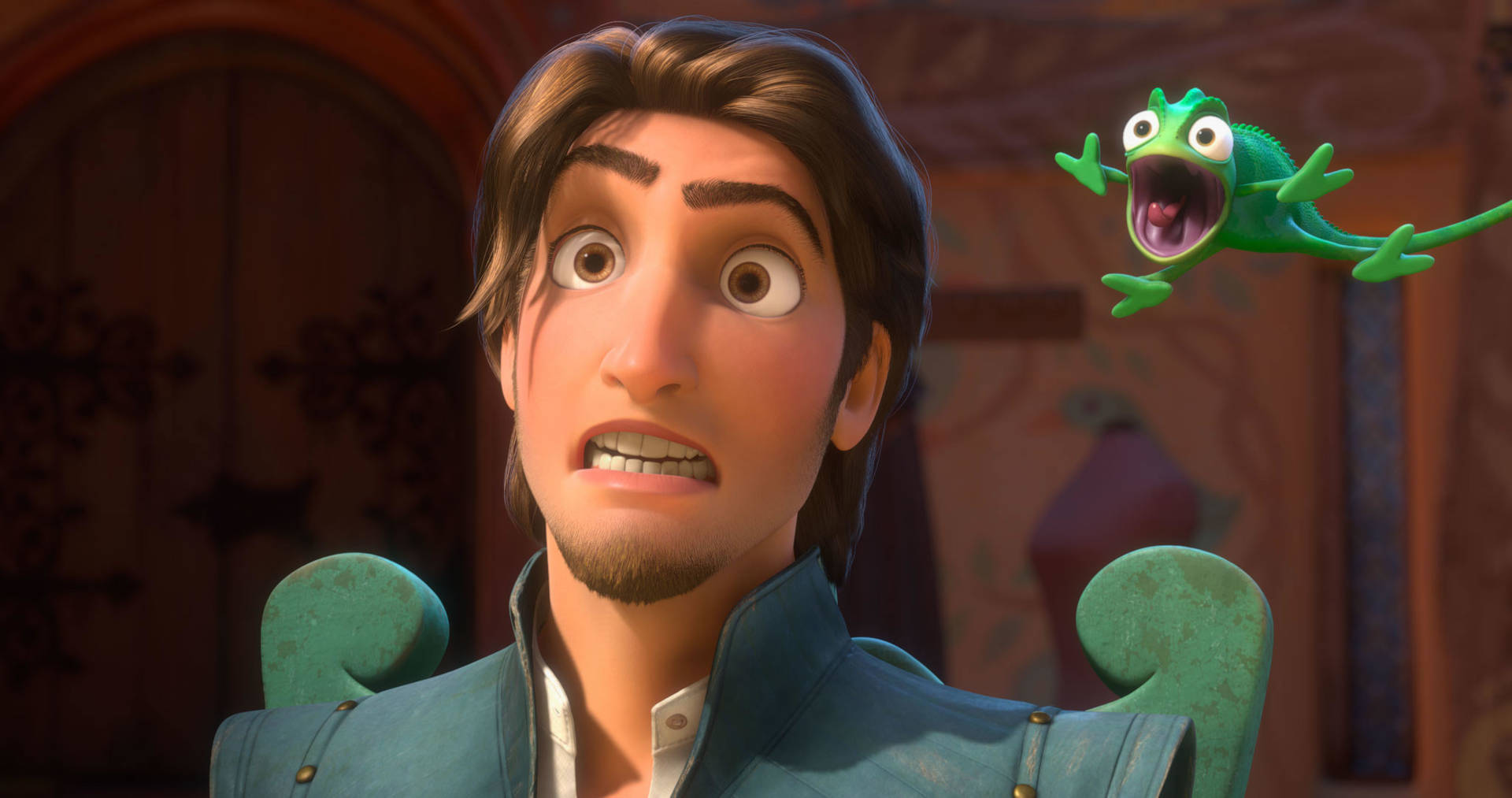 Tangled Flynn And Pascal Background