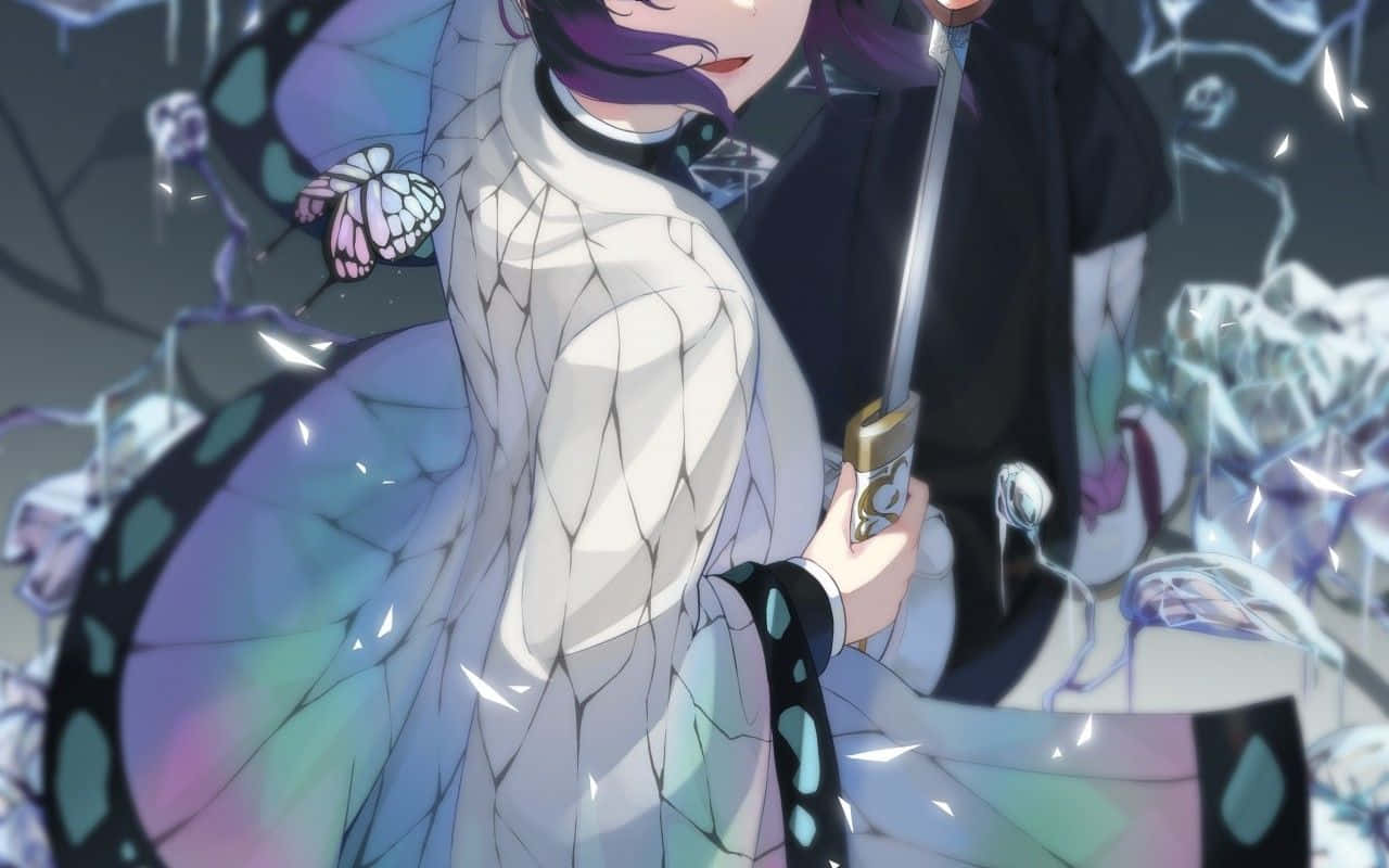 Tanjiro And Nezuko Prepare For An Epic Battle In 'demon Slayer: Kimetsu No Yaiba - Season 2' Background