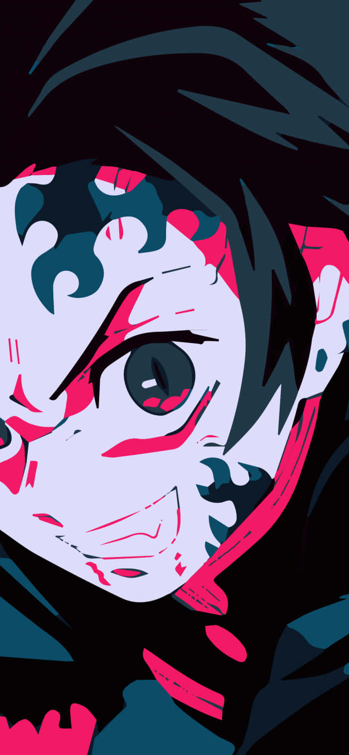 Tanjiro Close Up Demon Slayer Ipad