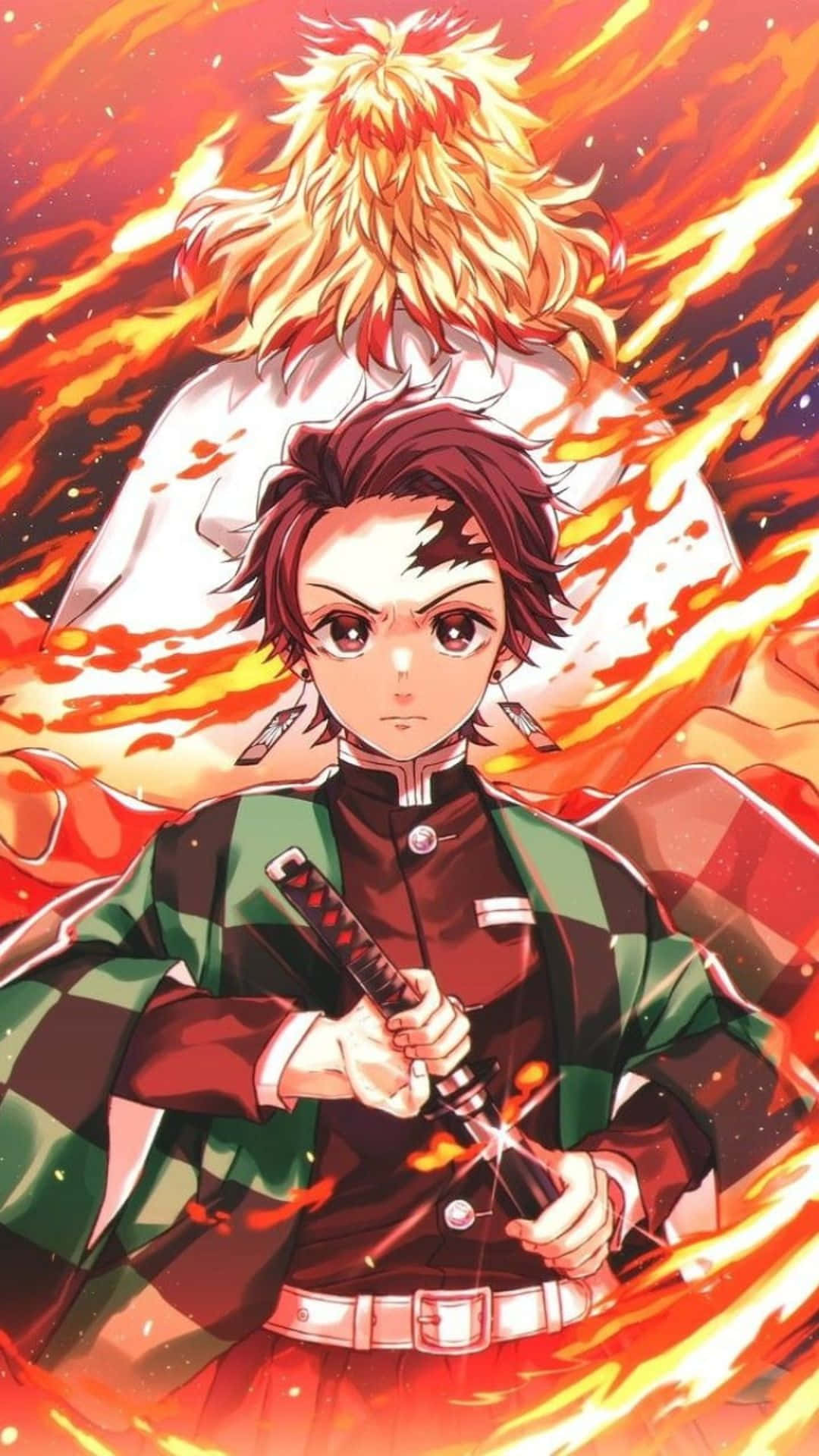 Tanjiro Kamado Demon Slayer Fire Pfp