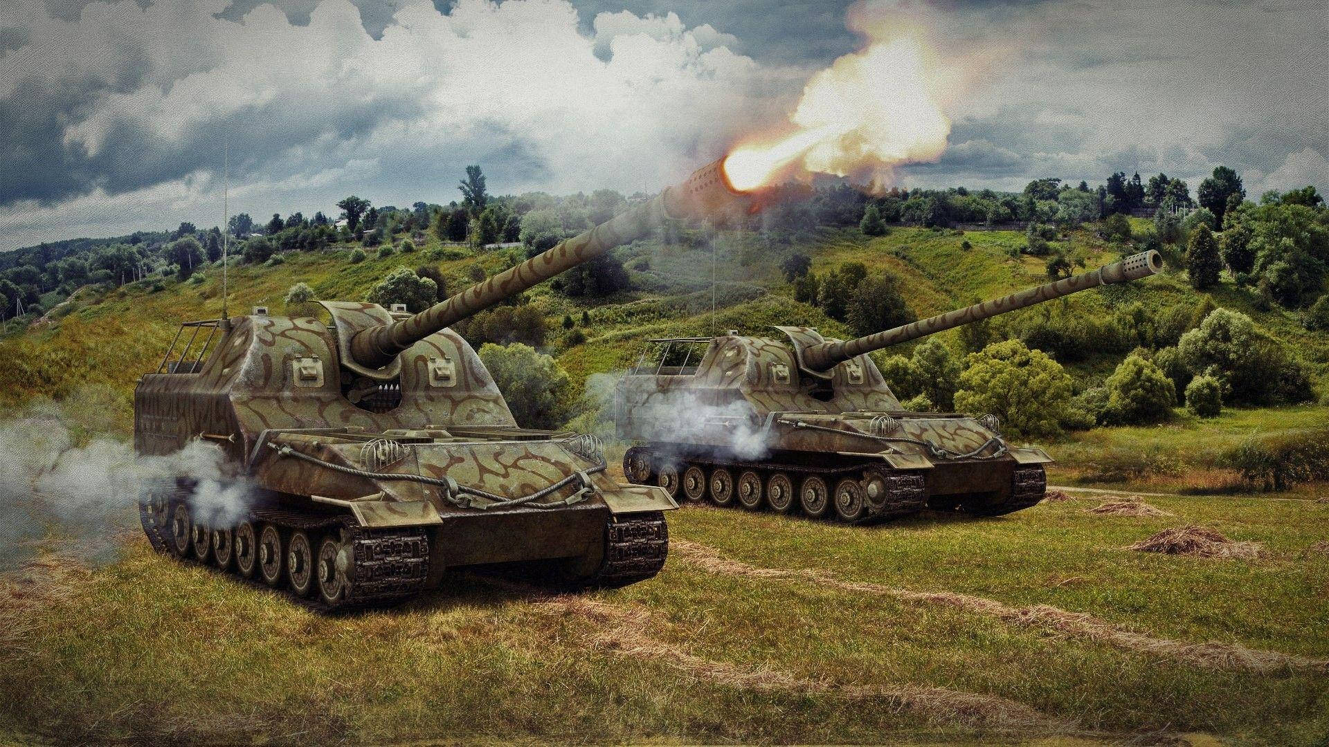 Tank Destroyer Models Background