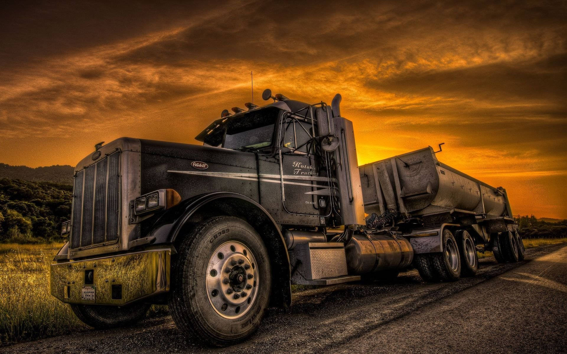 Tanker Cool Truck Background