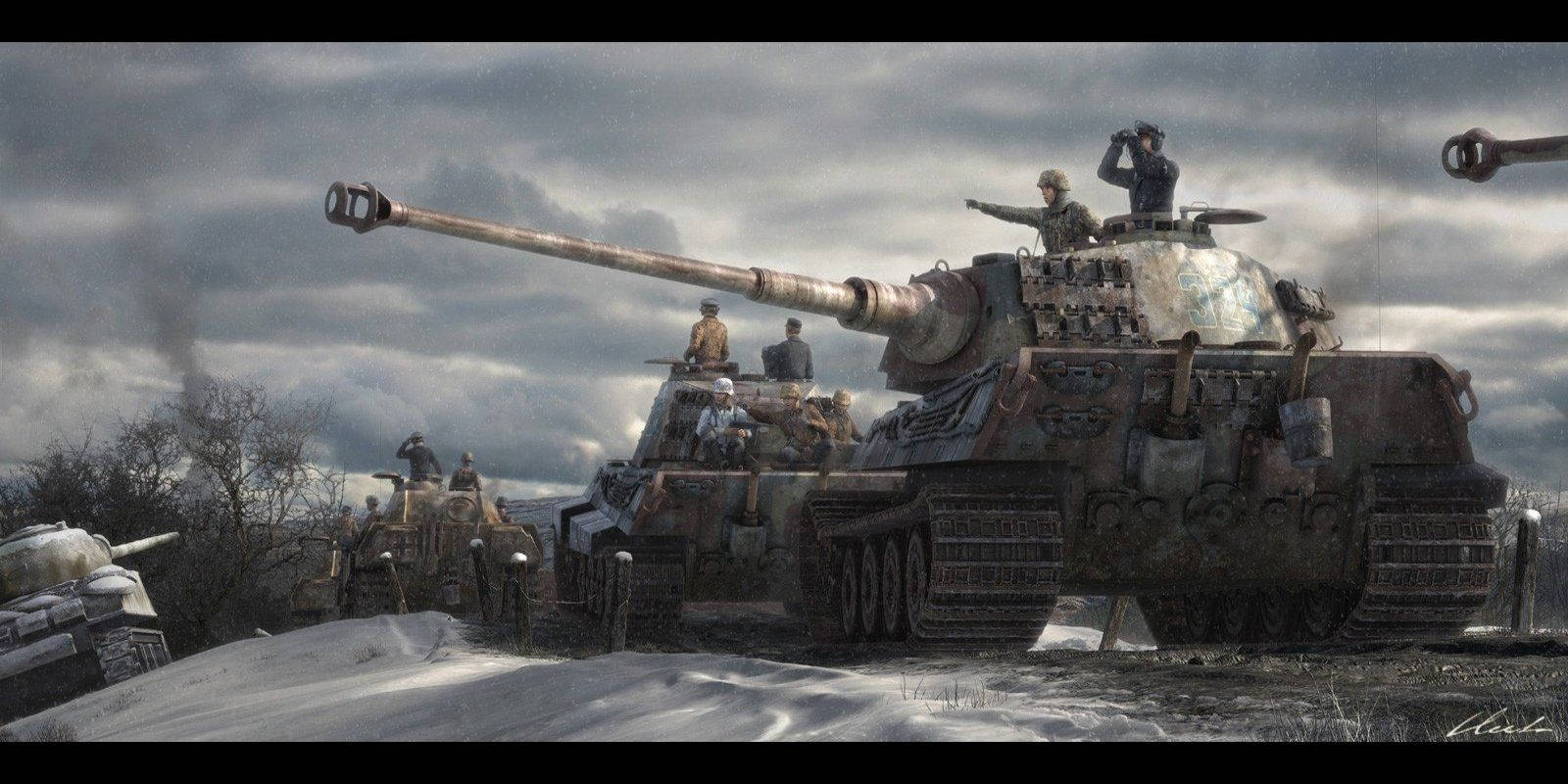 Tanks And Scouts Background