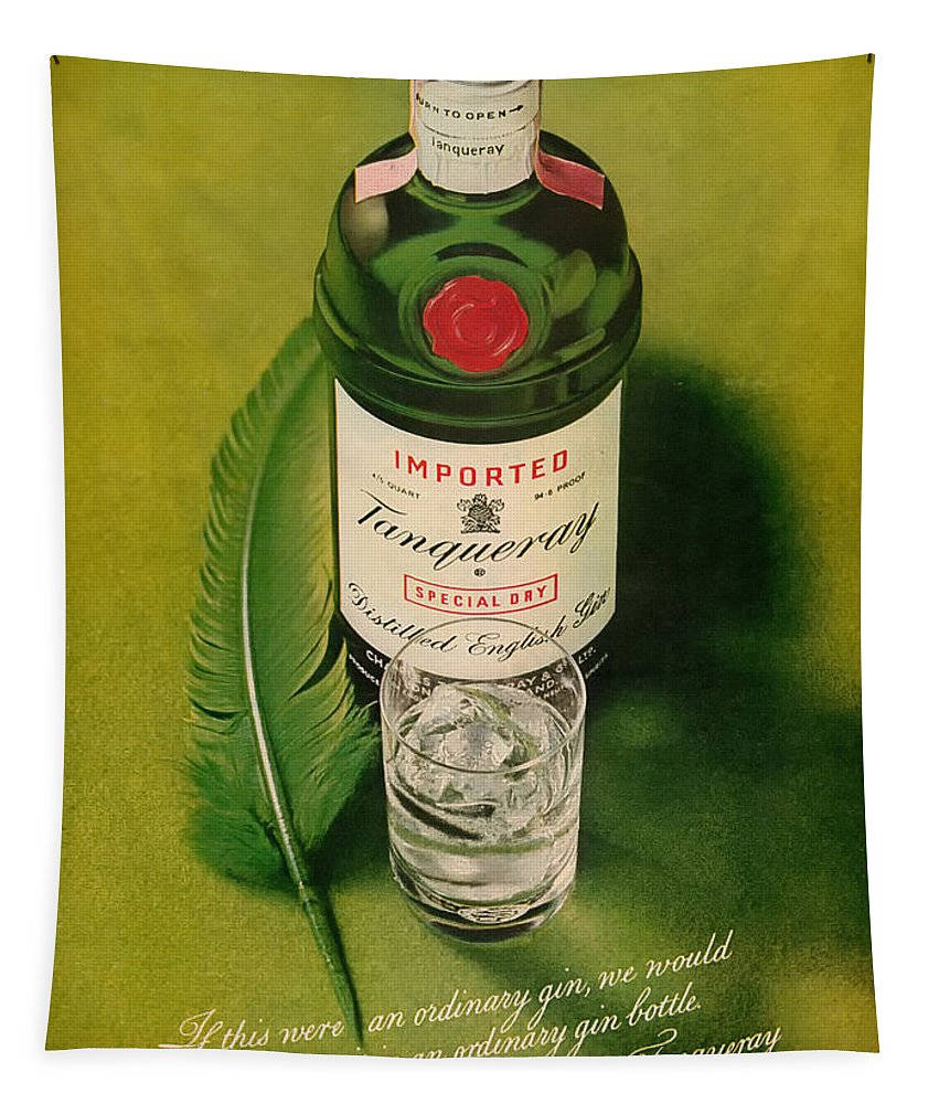 Tanqueray Gin Tapestry Sample