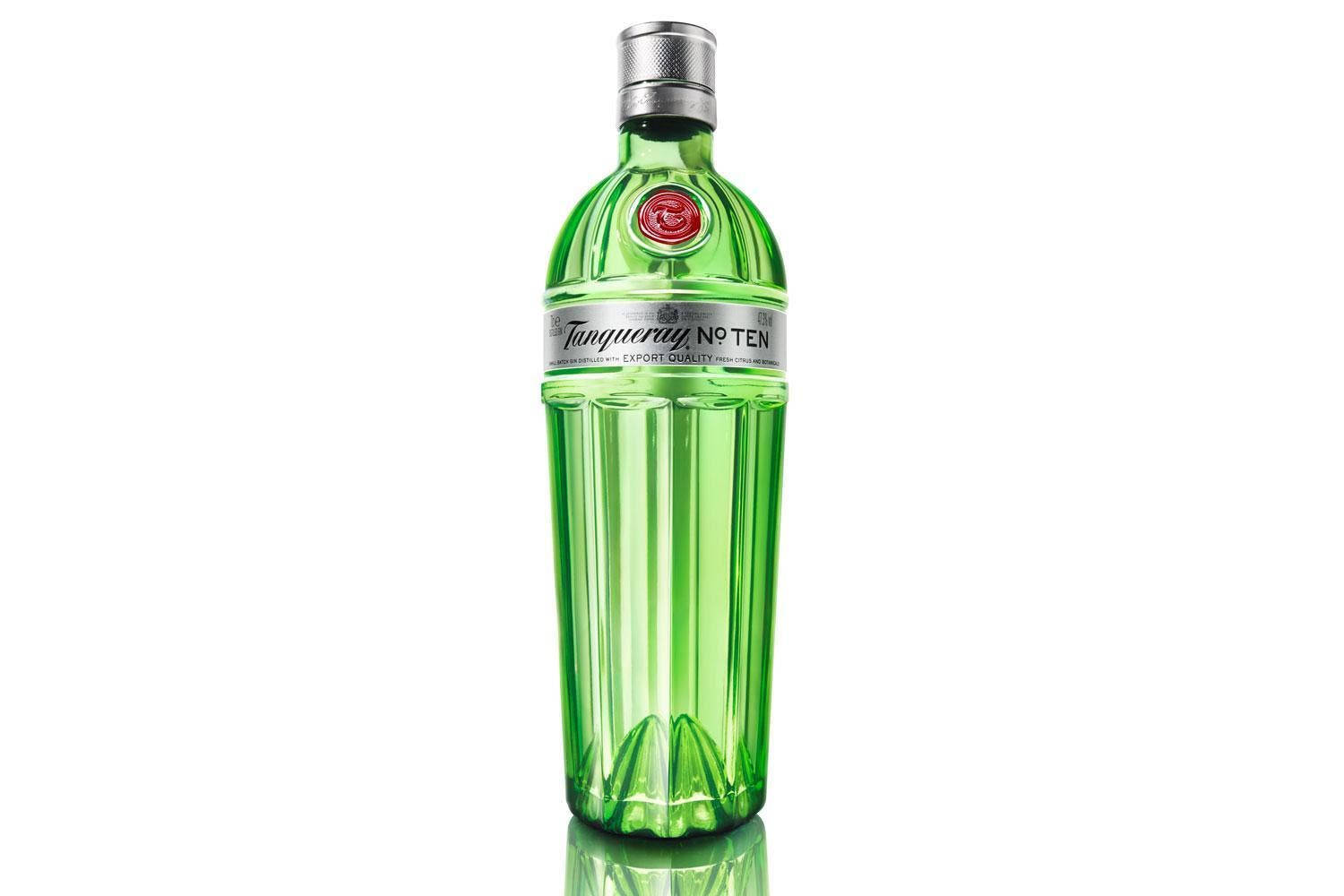 Tanqueray No. Ten Gin On White