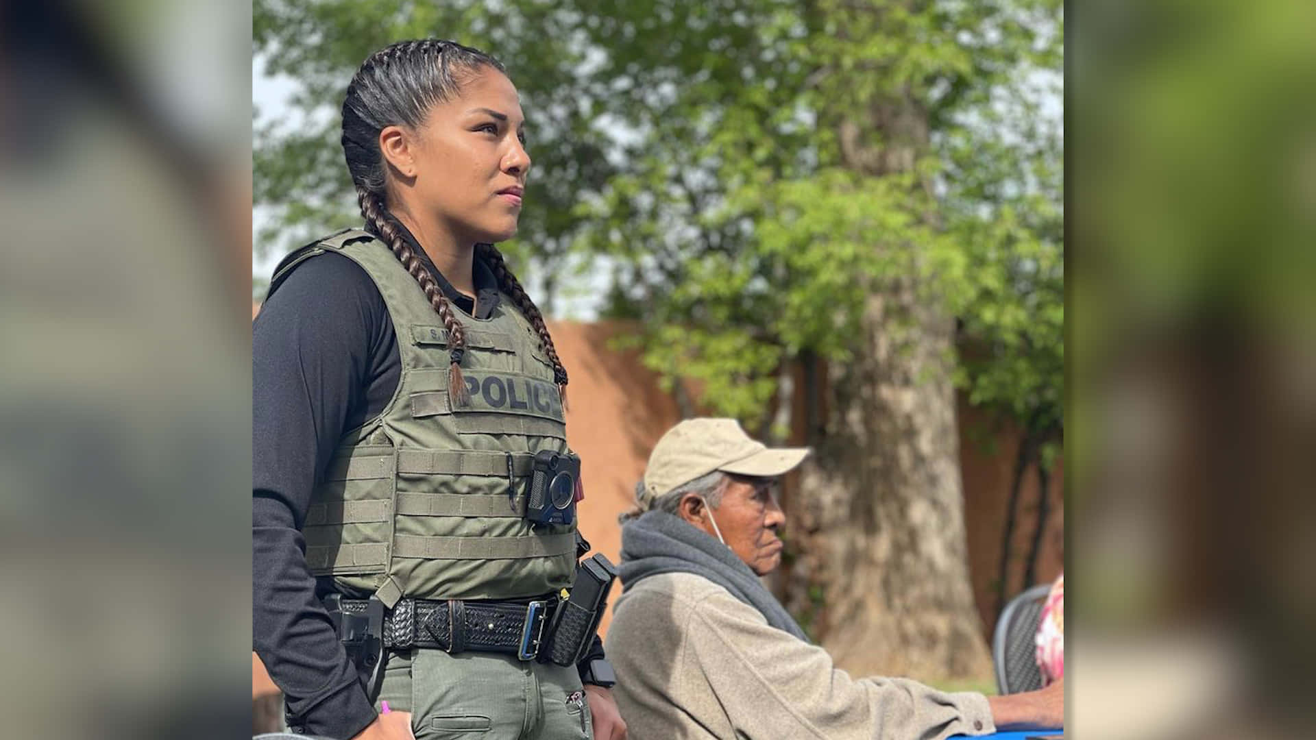 Taos Pueblo First Female Police Chief Background