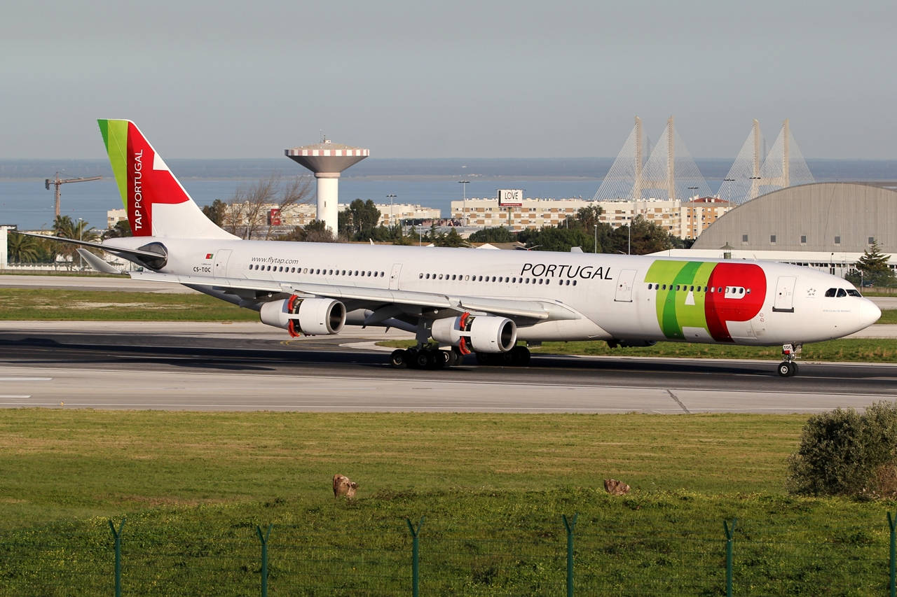 Tap Portugal Airport Background