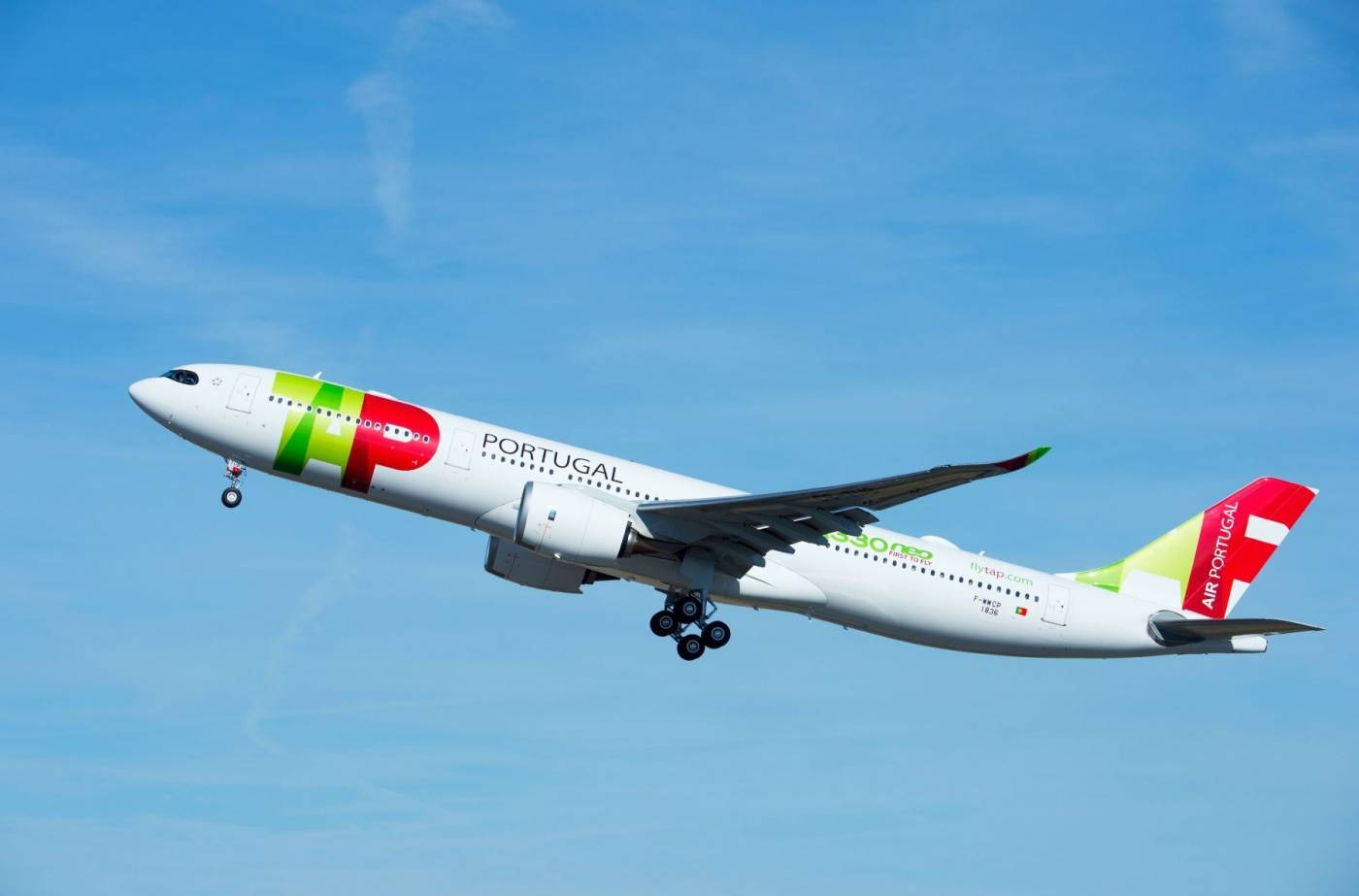 Tap Portugal Blue Sky