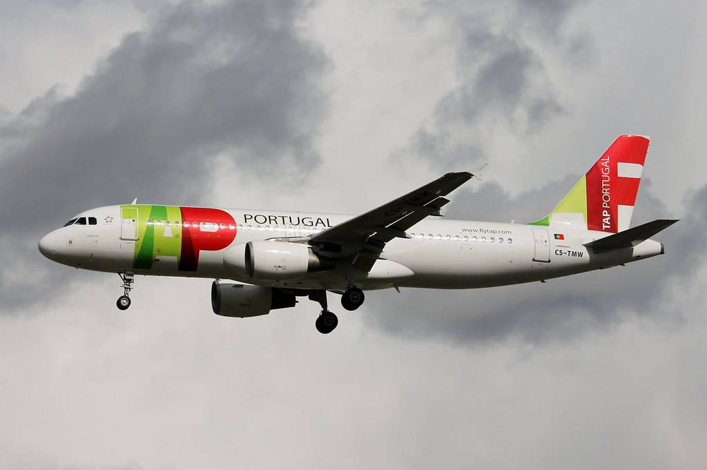 Tap Portugal Dark Grey Clouds Background