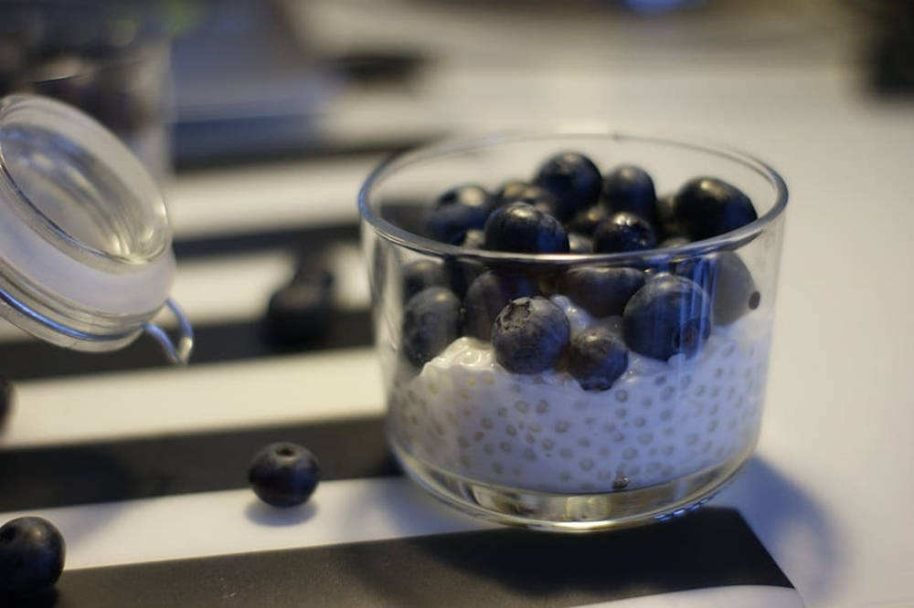 Tapioca Pearl Blueberries