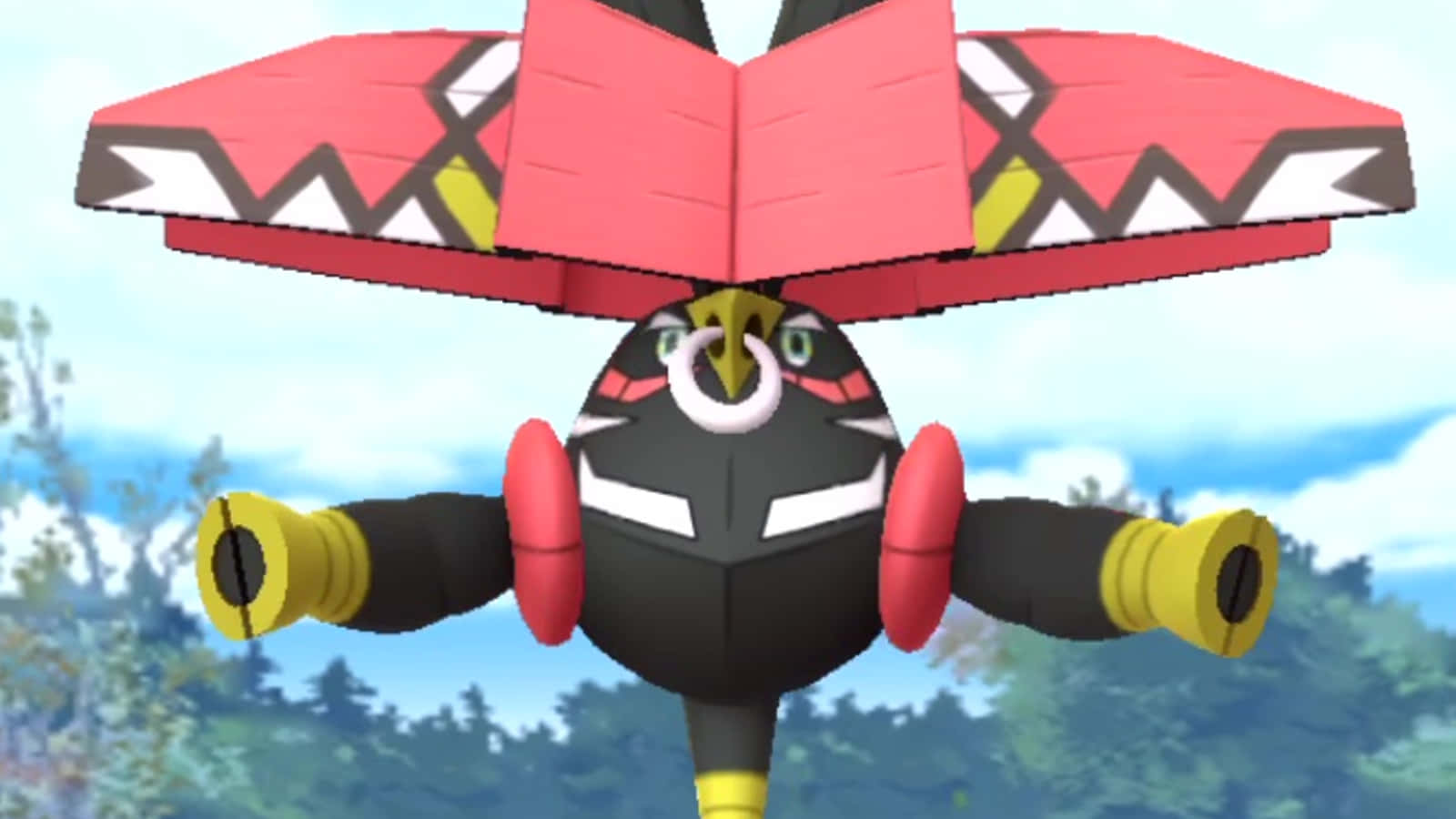 Tapu Bulu 3d Model - Warrior Of Pokemon Universe Background