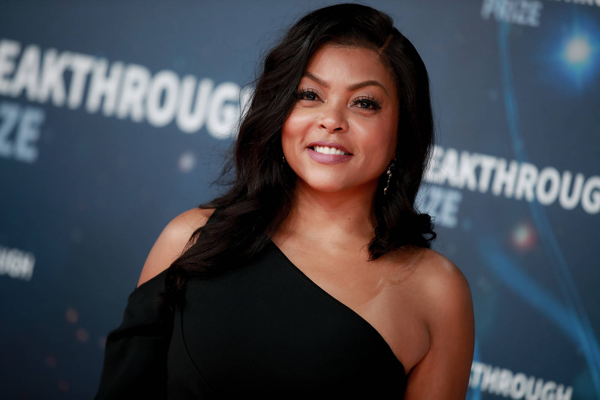 Taraji P. Henson Off-shoulder Dress Background