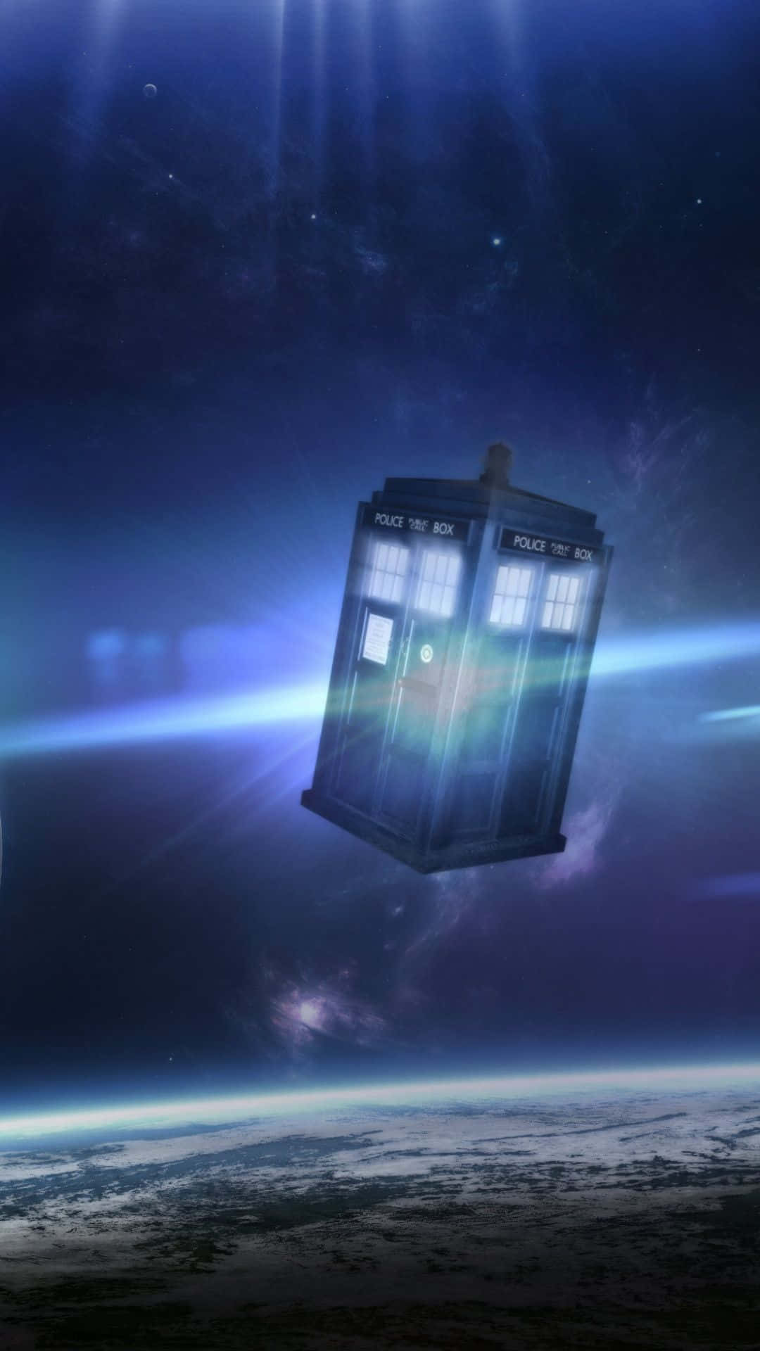 Tardis Floating Background