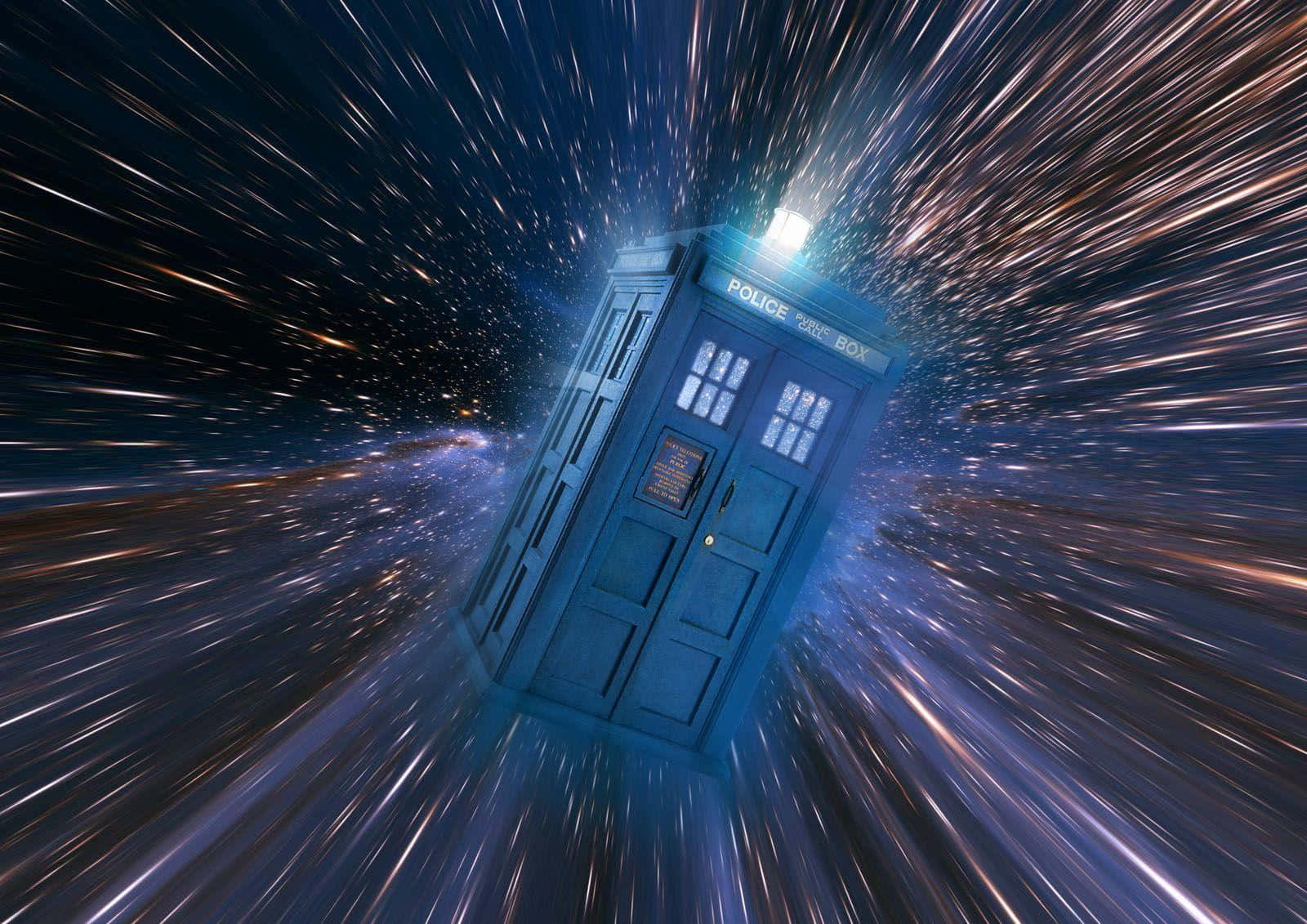 Tardis Teleporting Background