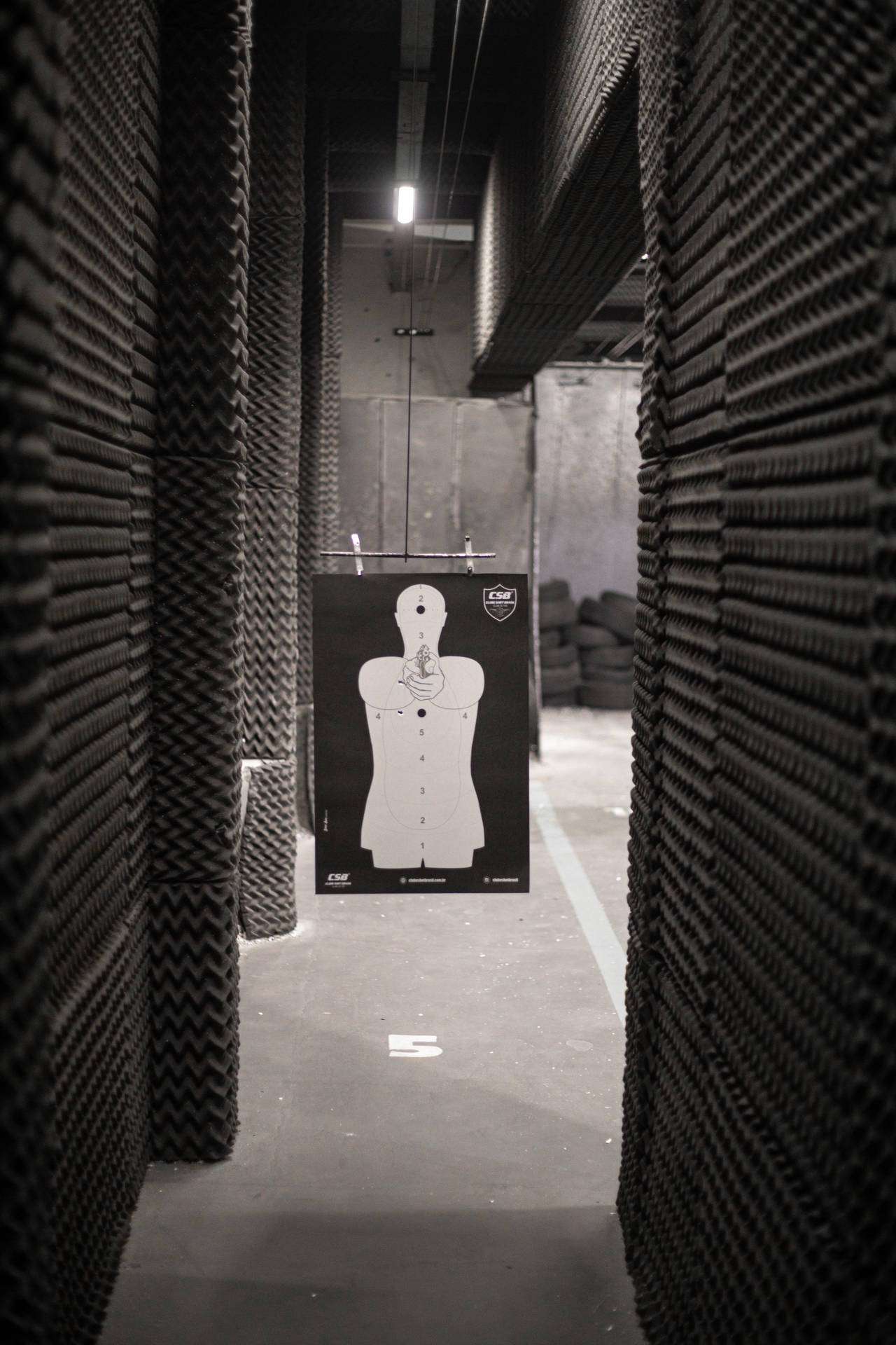 Target Practice With A Glock Background