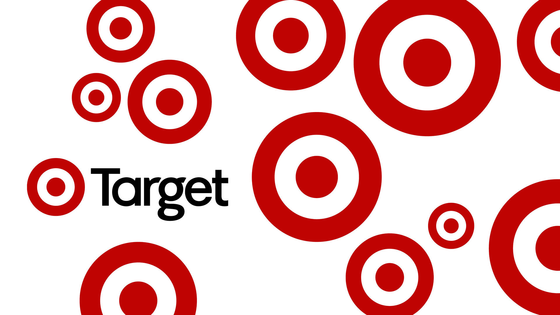 Target Retail Brand Poster Background