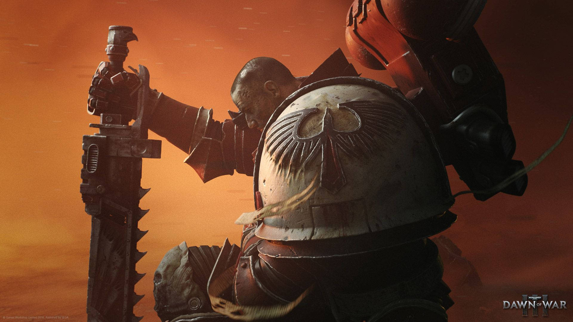 Tarkus Leading The Charge In Warhammer 40000: Dawn Of War