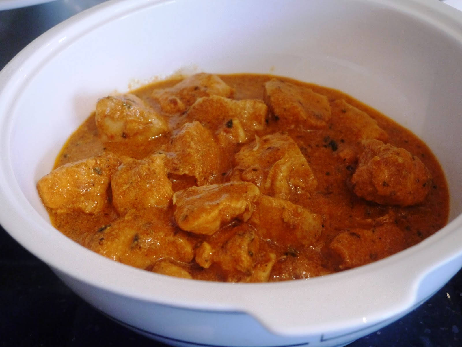 Tasty Butter Chicken Background