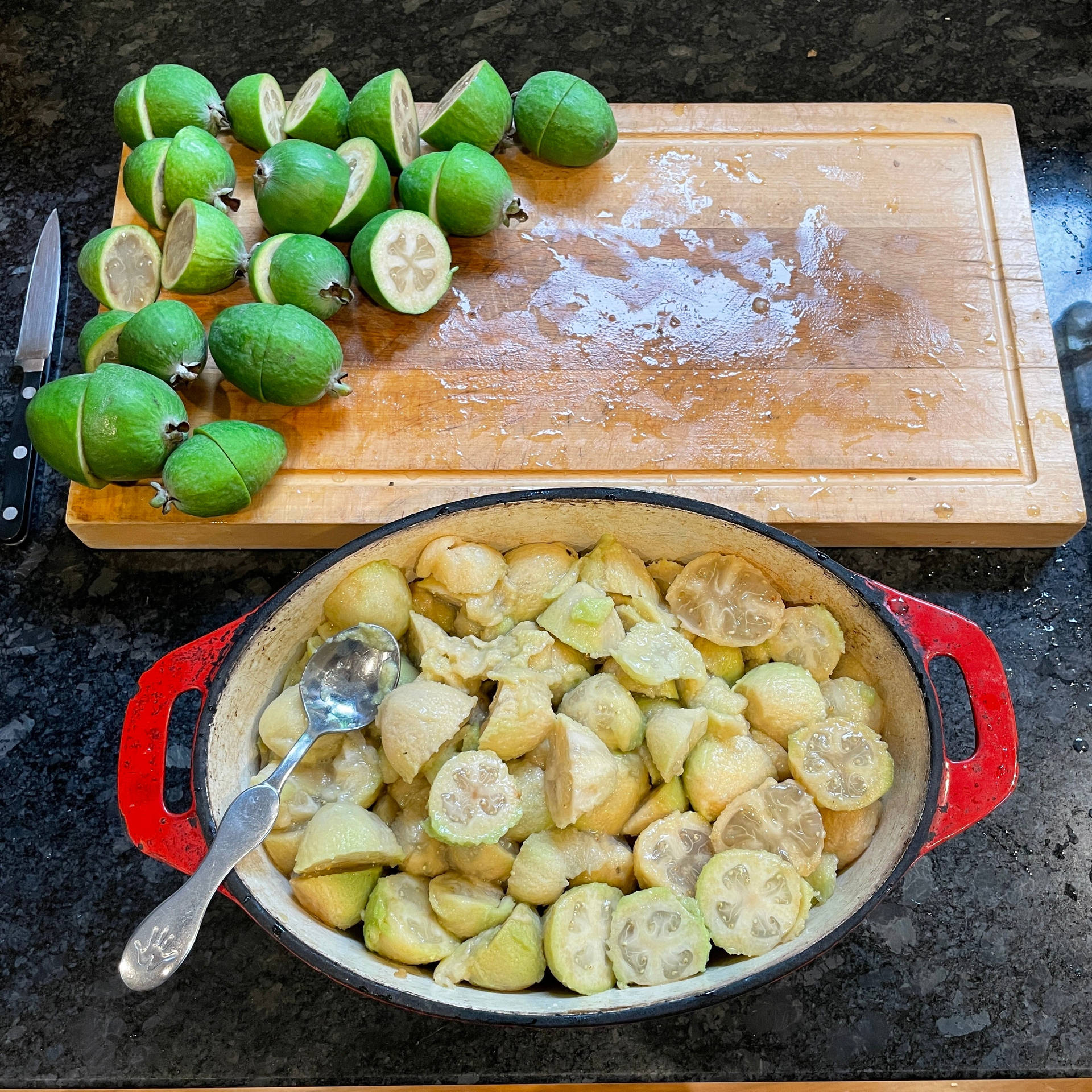 Tasty Feijoa Fruit Leather Rolls