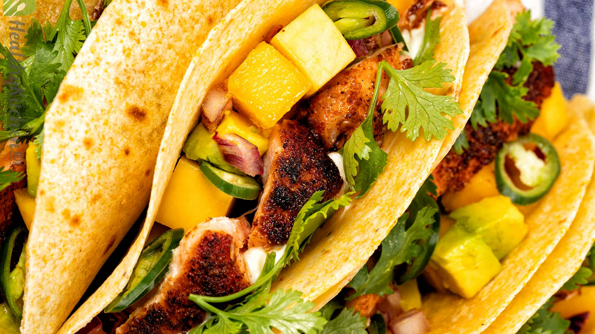 Tasty Taco Dish Background