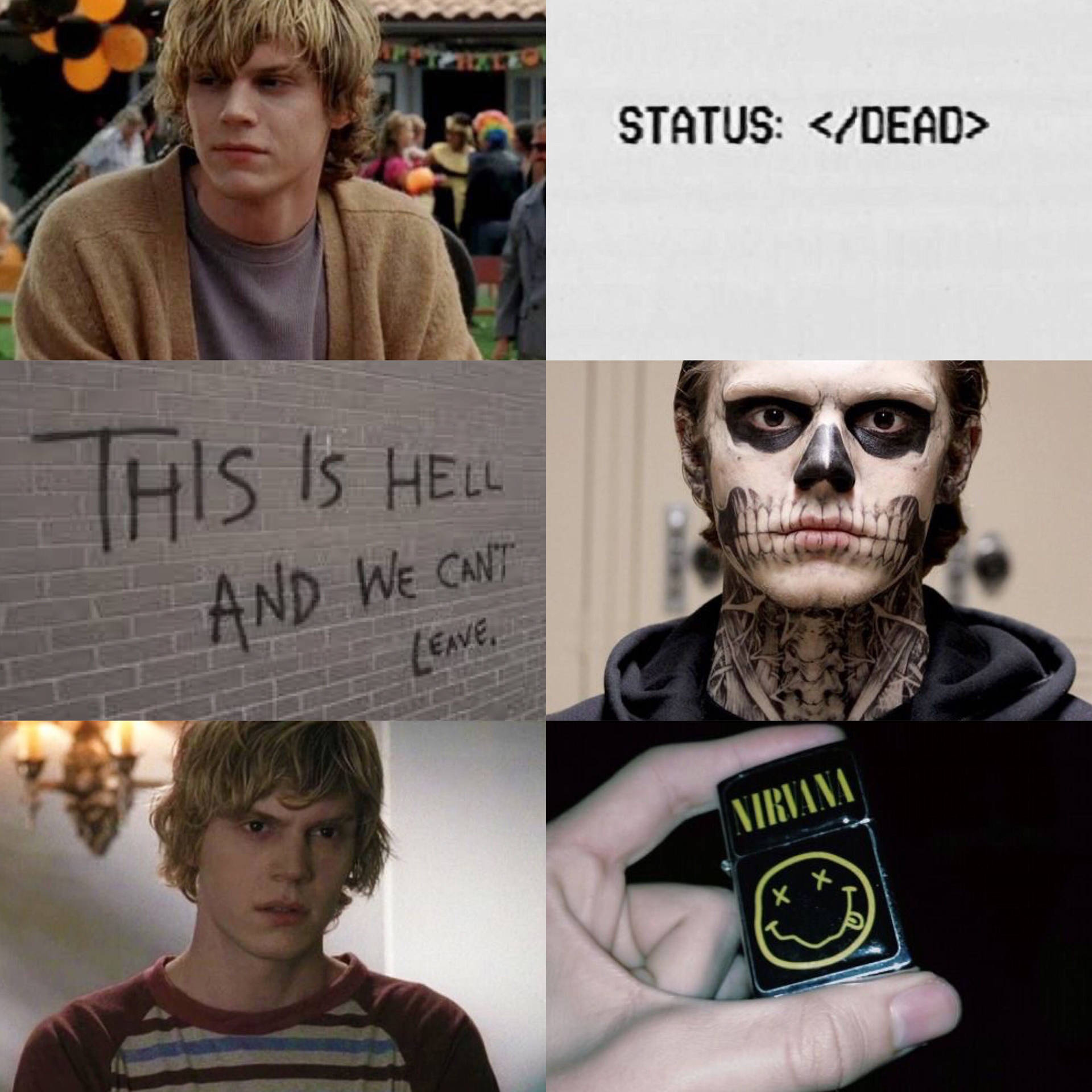Tate Langdon We Can't Leave Background