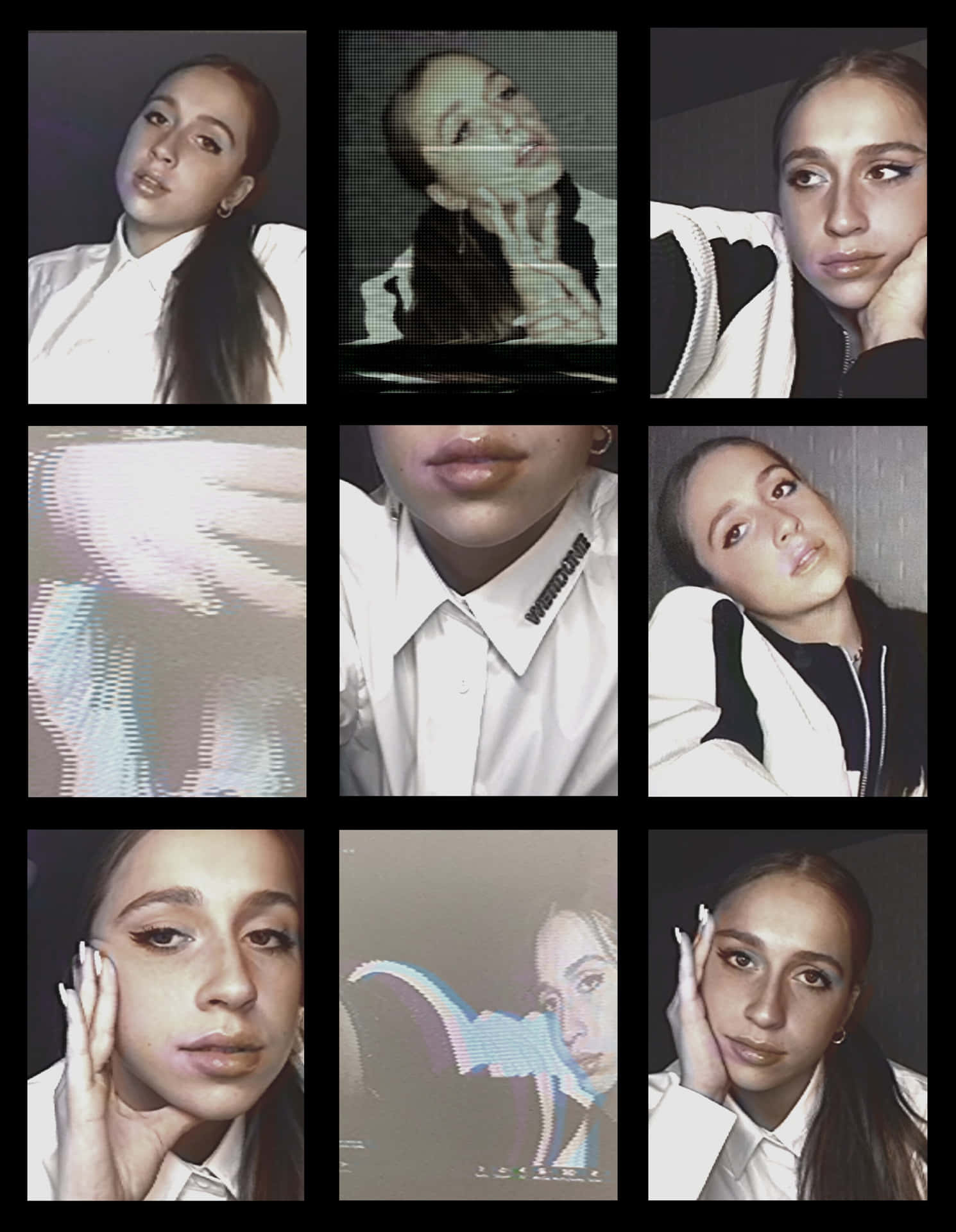 Tate Mc Rae Collage Portrait