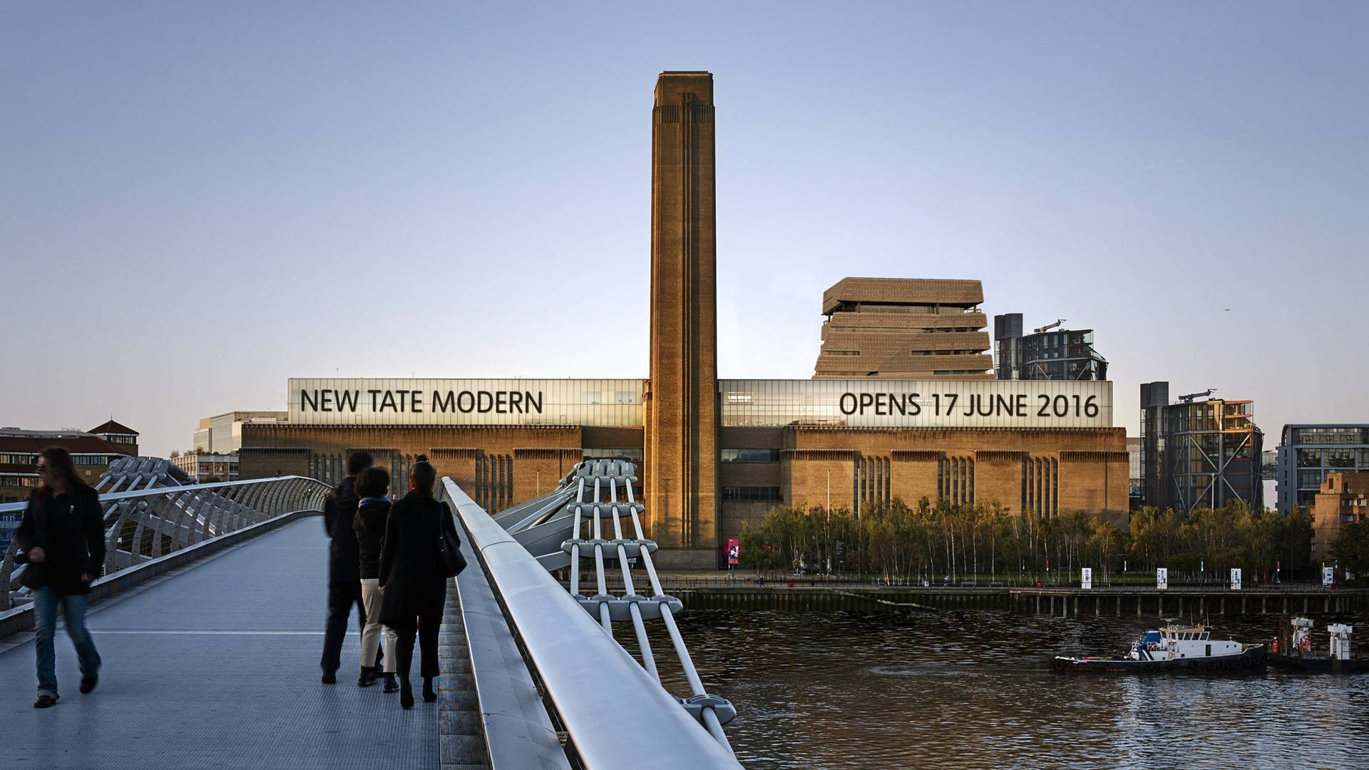 Tate Modern Building Background