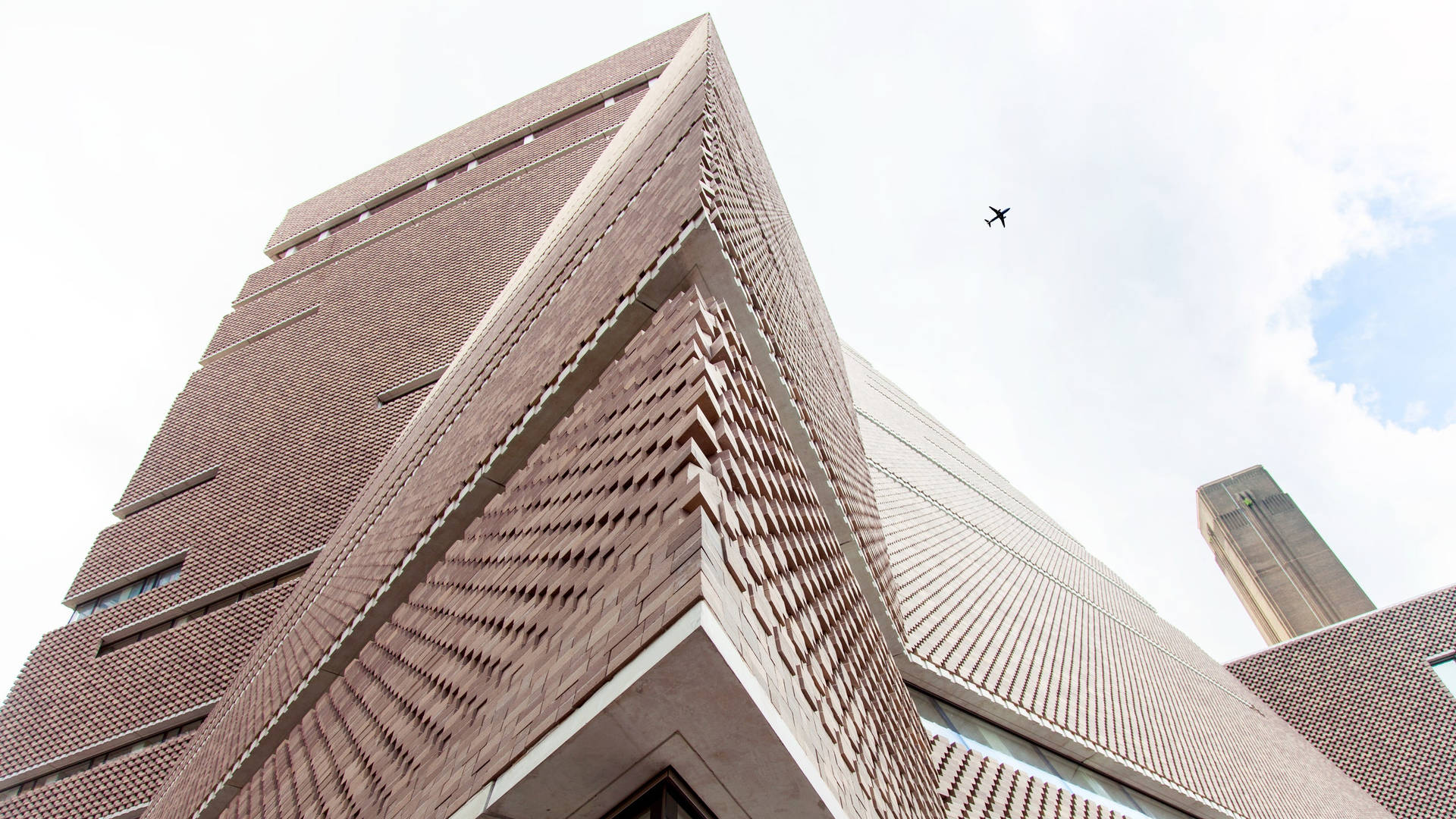 Tate Modern Building Low-angle Shot Background