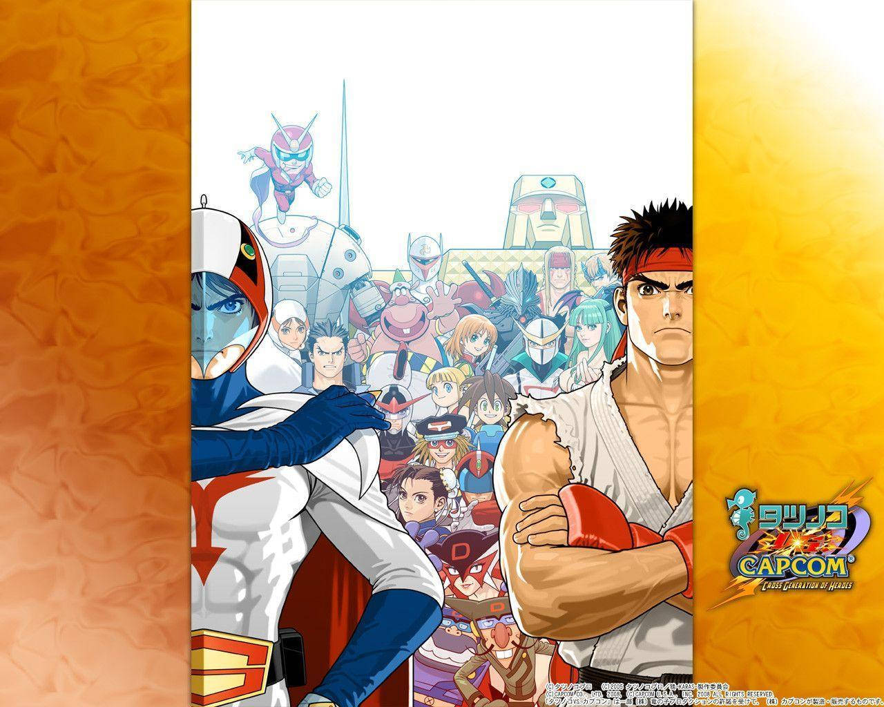 Tatsunoko Vs. Capcom Characters Background