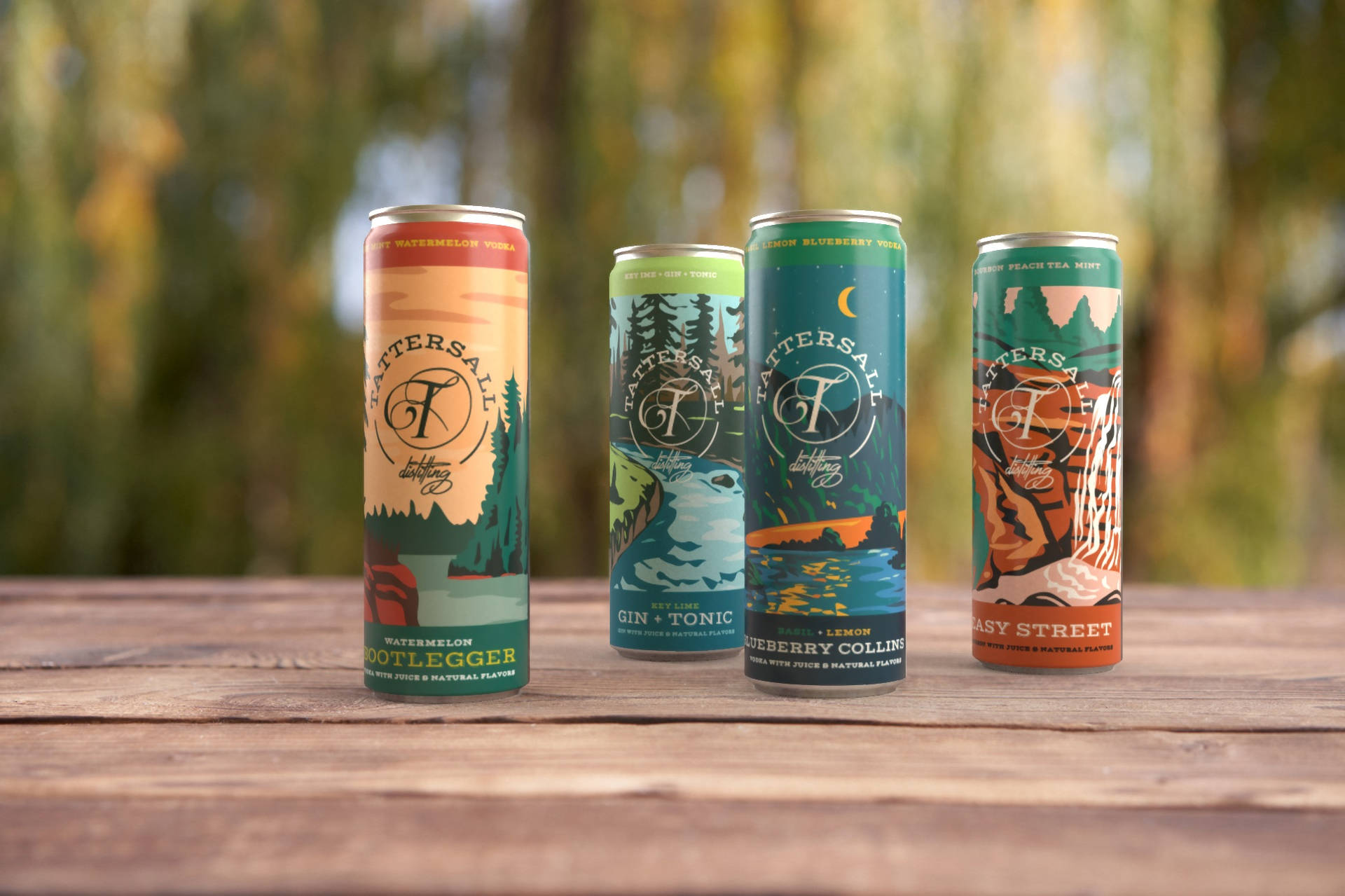 Tattersall Distilling Canned Cocktails Collection