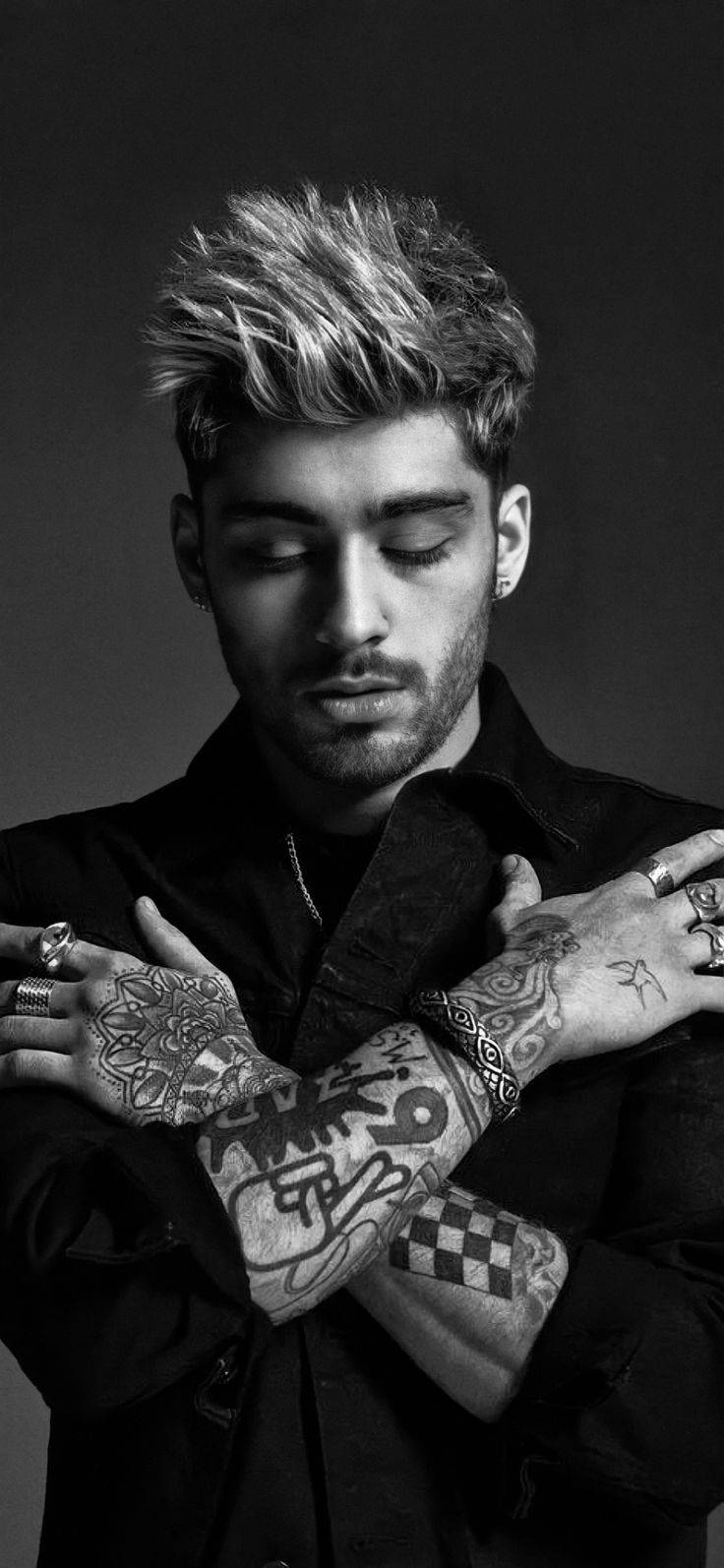 Tattooed Zayn Iphone Background