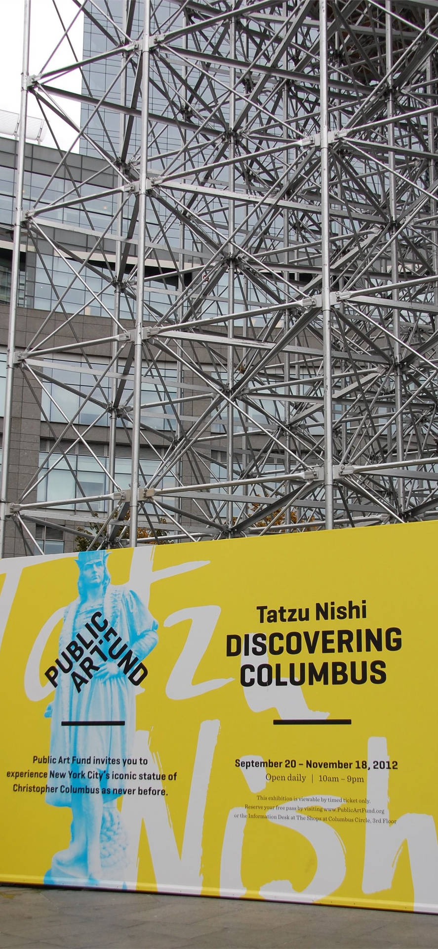 Tatzu Nishi Discovering Columbus Background