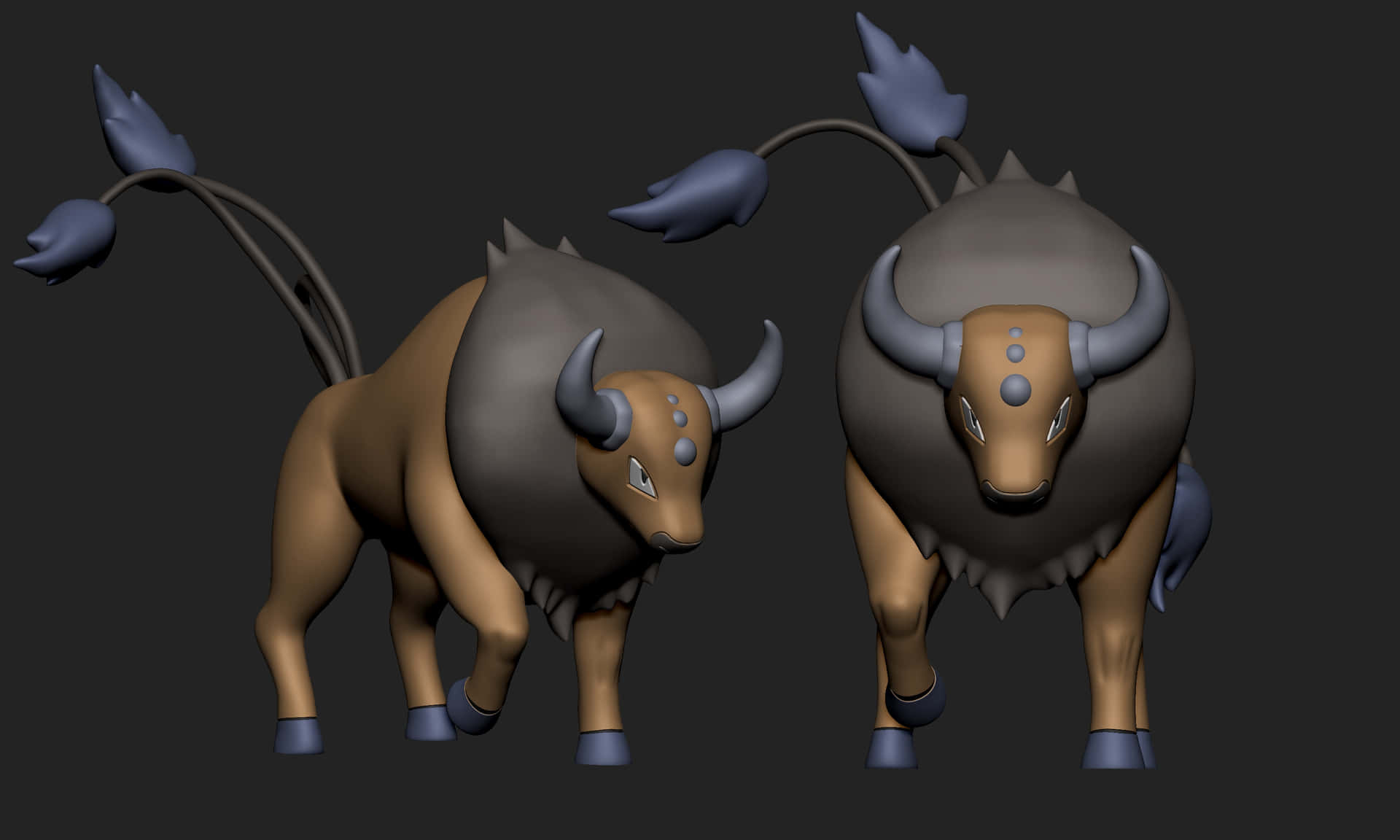 Tauros In 3d Background