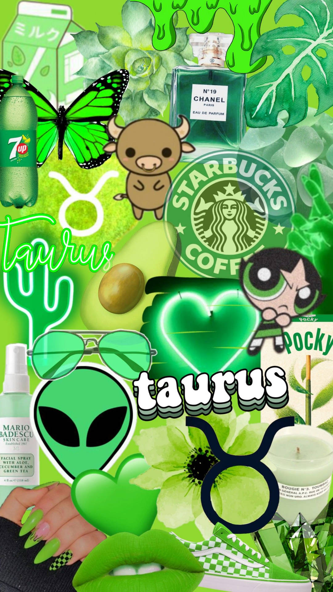 Taurus Aesthetic 1288 X 2289 Background